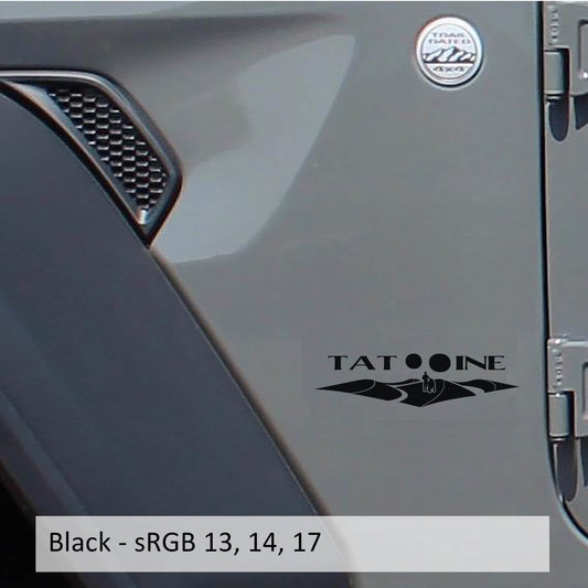 Tatooine Dunes Fender Decal Set