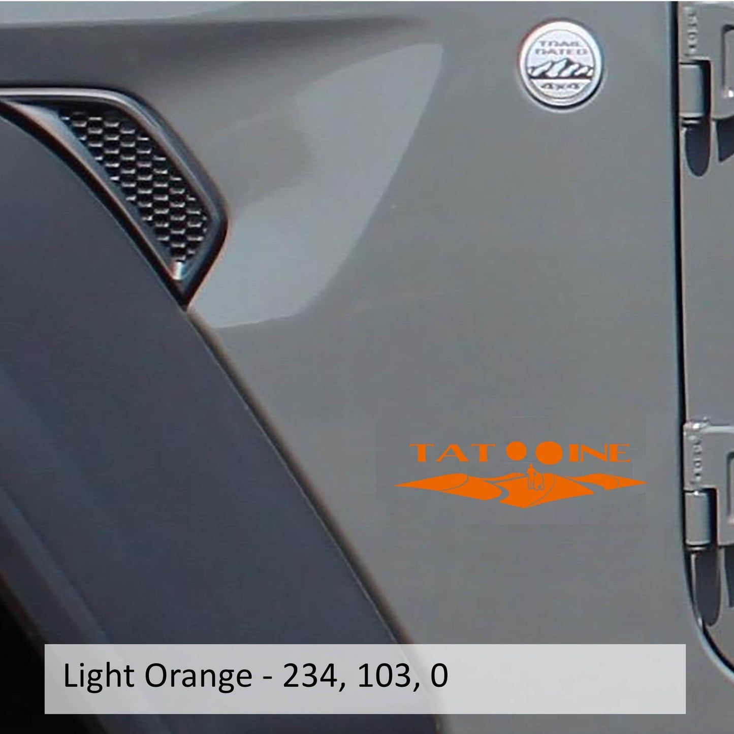 Tatooine Dunes Fender Decal Set