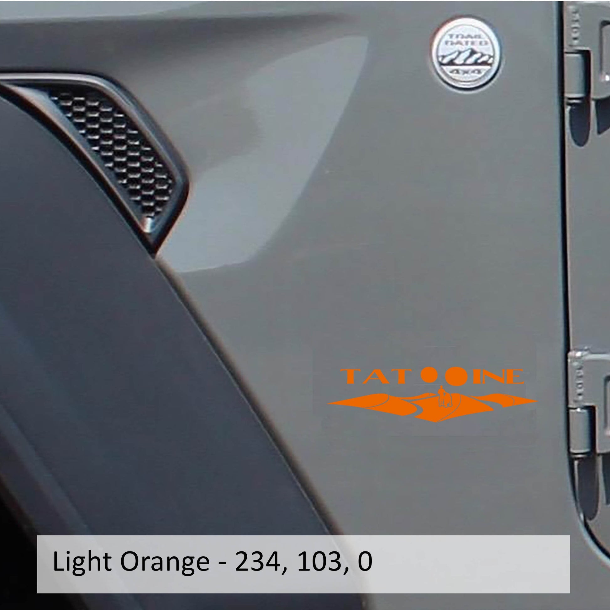 Tatooine Dunes Fender Decal Set