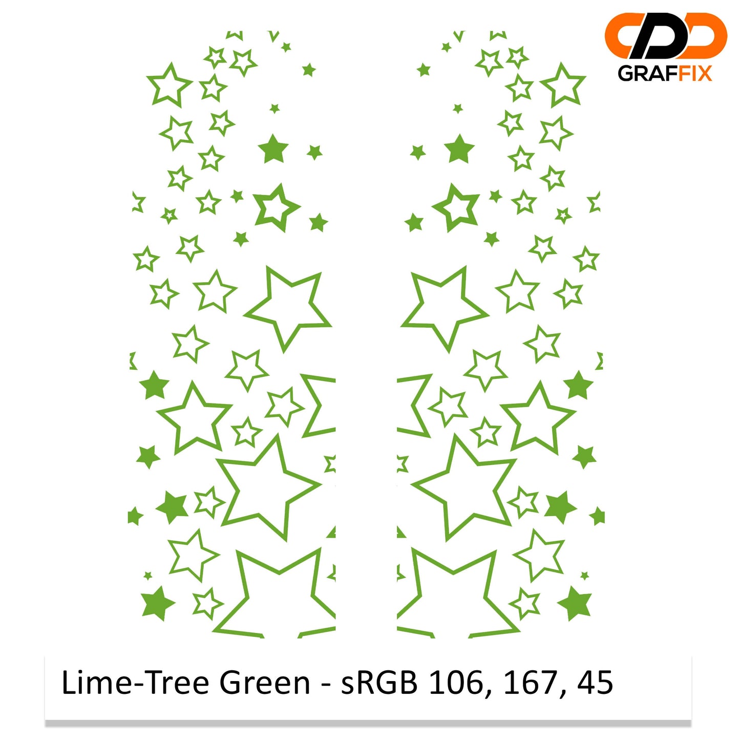 Starfield Side Window Vinyl Decal Set - Fits 2018+ Jeep Wrangler JLU Gladiator JT