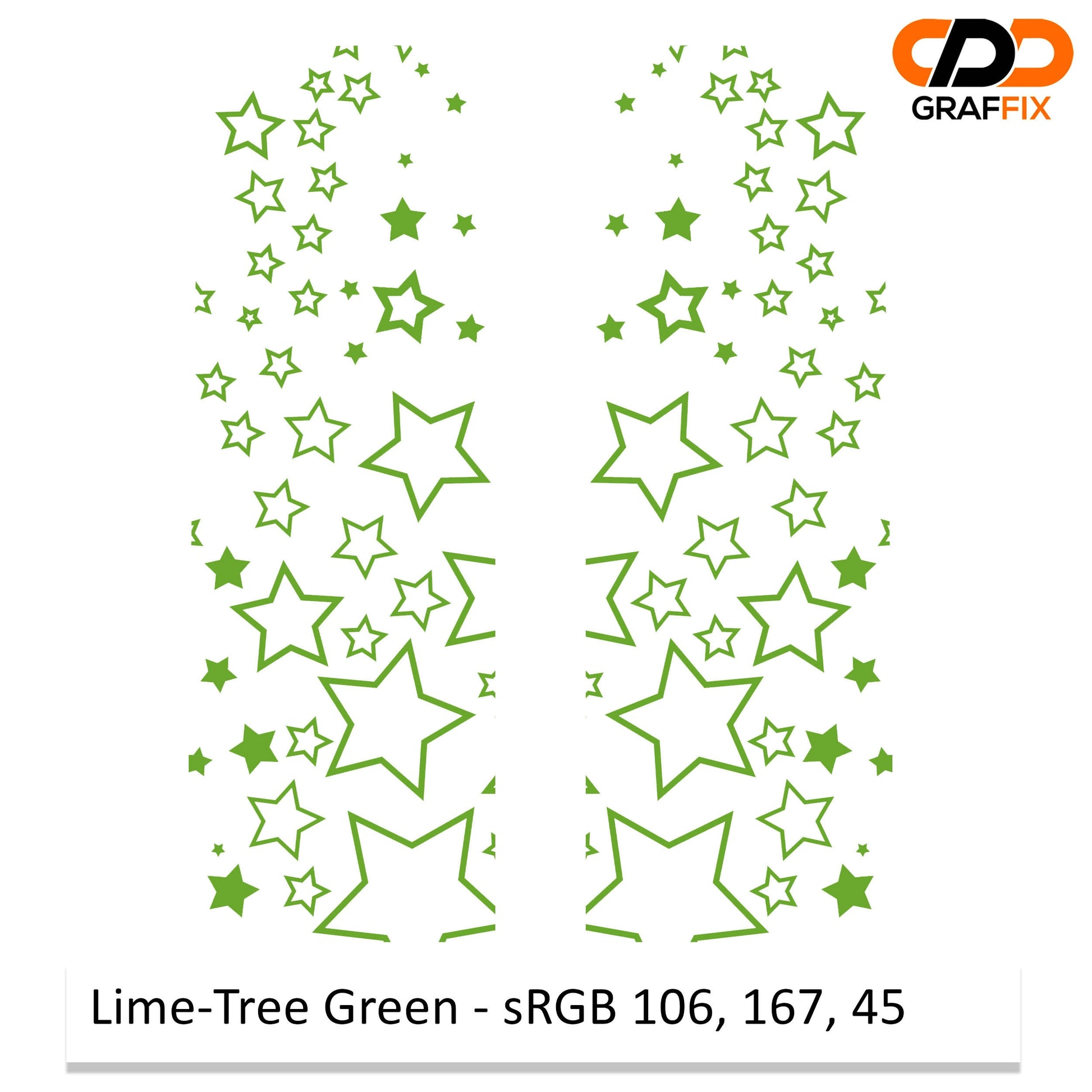 Starfield Side Window Vinyl Decal Set - Fits 2018+ Jeep Wrangler JLU Gladiator JT