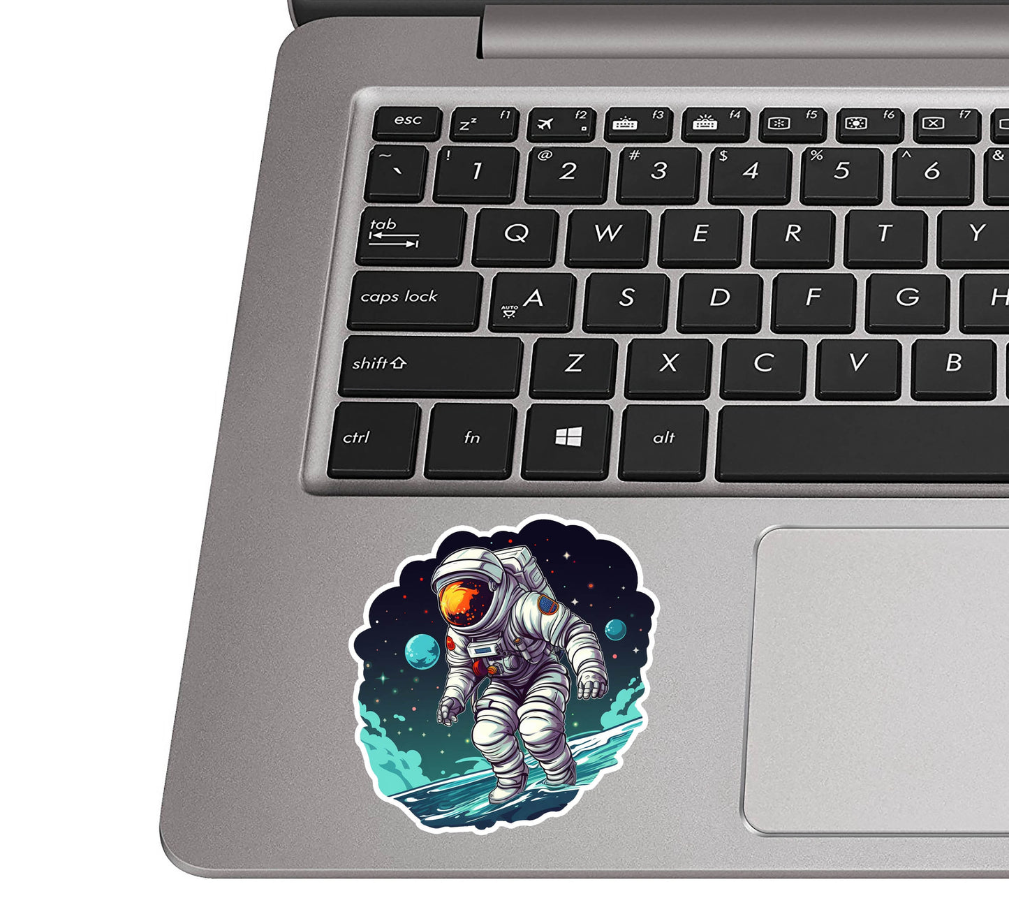 Sci-Fi Space Man Astronaut Space Walk Vinyl Sticker