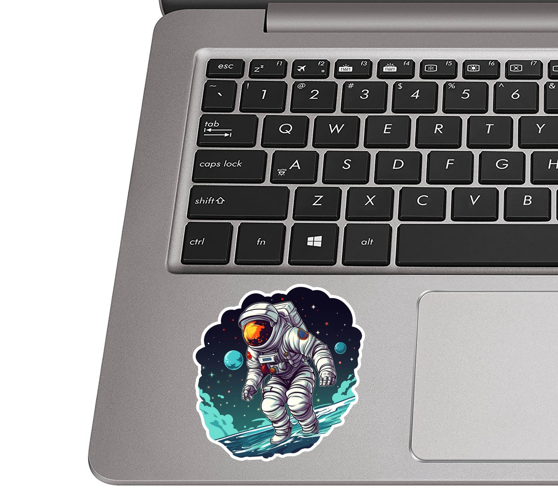 Sci-Fi Space Man Astronaut Space Walk Vinyl Sticker