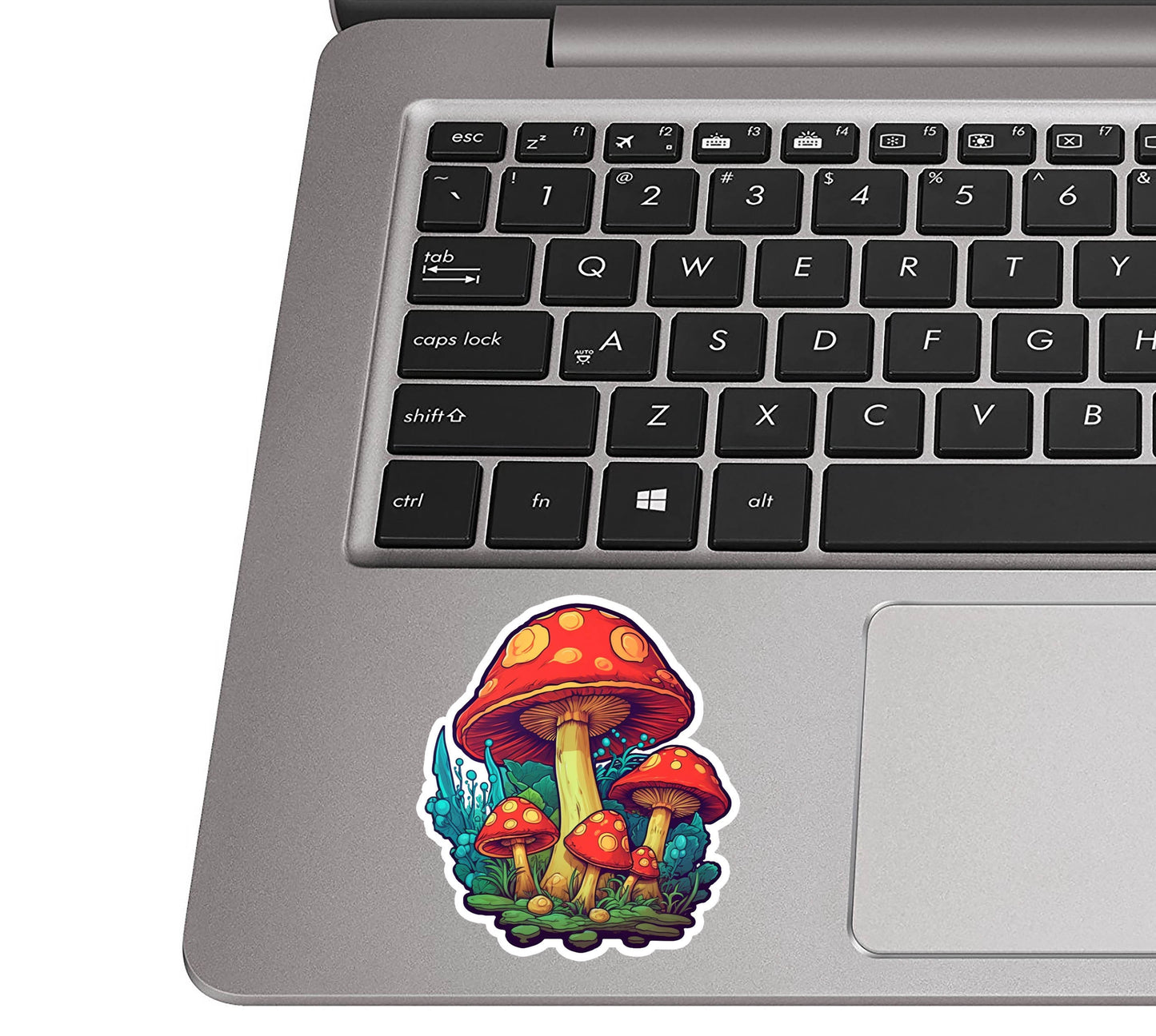 Hallucinogenic Mushroom Patch Vinyl Sticker