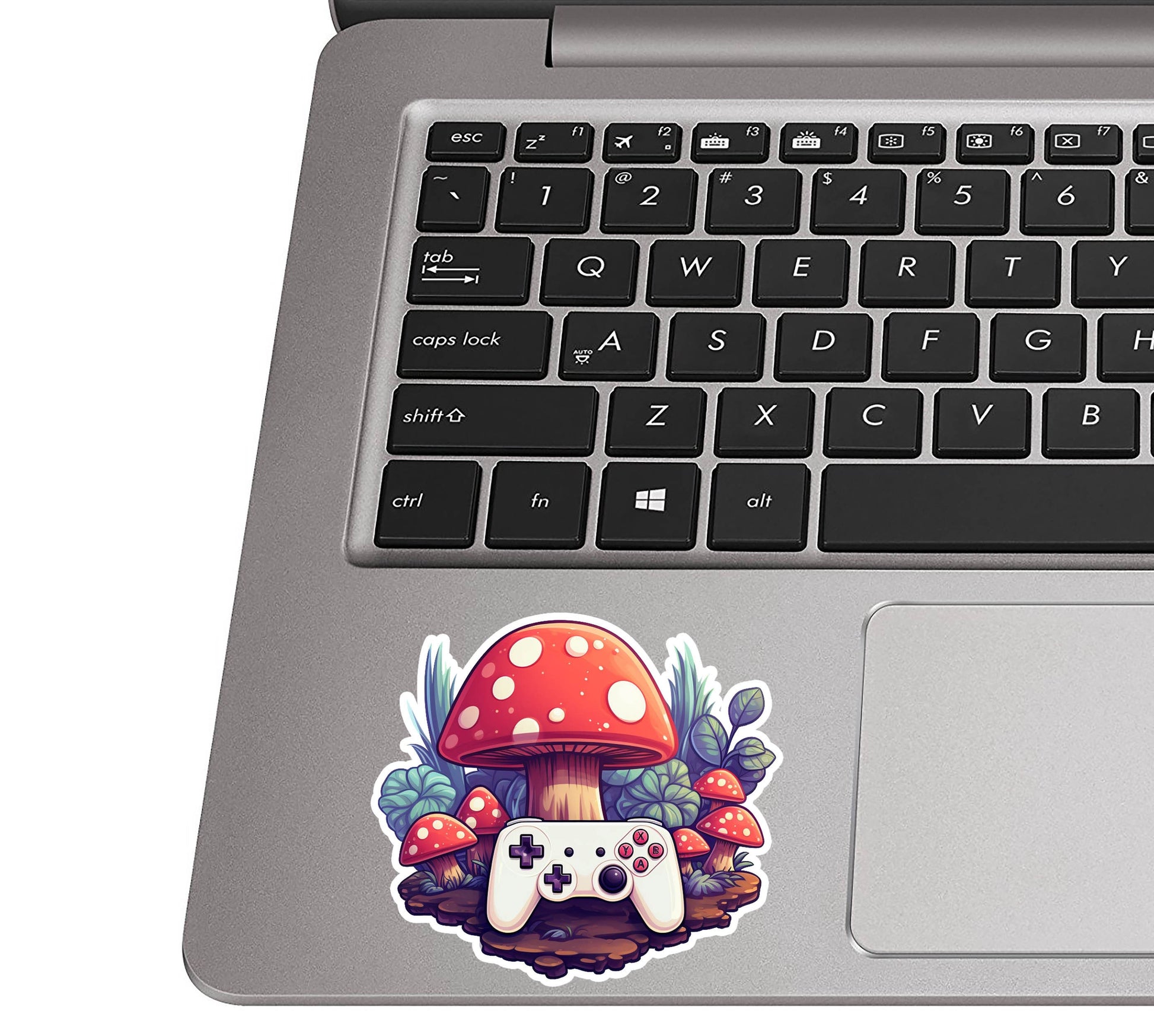 Mushroom Field Gaming Controller Vinyl Sticker