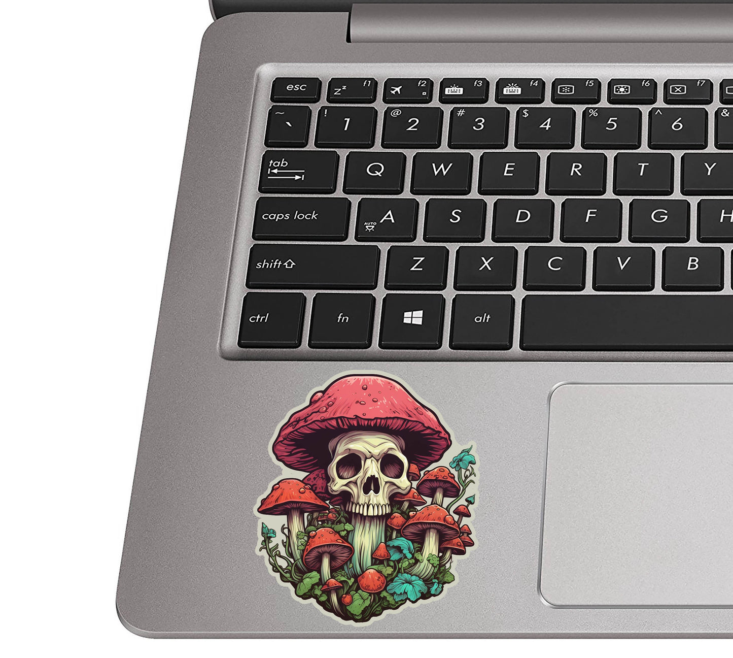 Skull Mushroom Grove Vinyl Sticker