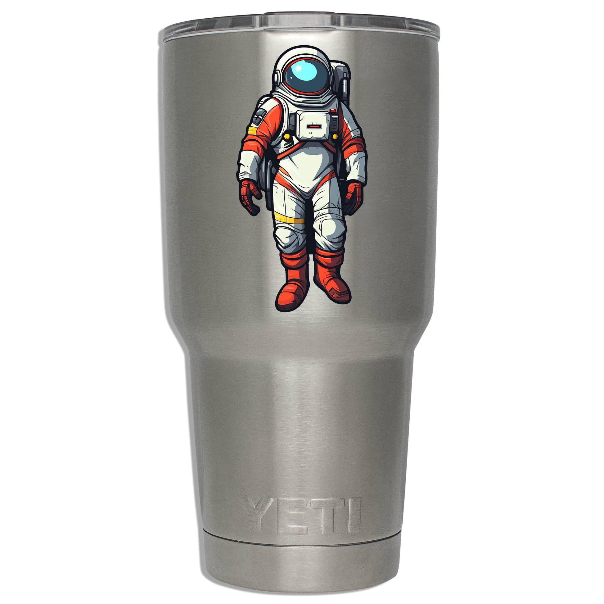 Floating Cosmonaut Spaceman Vinyl Sticker