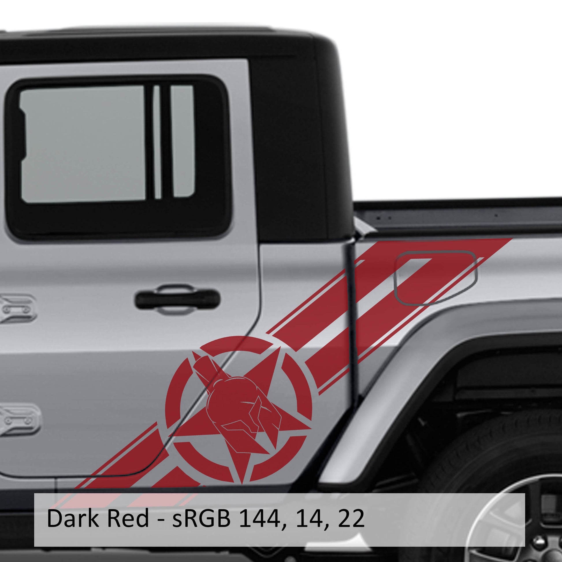 Alpha Romeo Gladiator Star & Stipes Cab Kit - Fits Jeep Gladiator JT 2020+