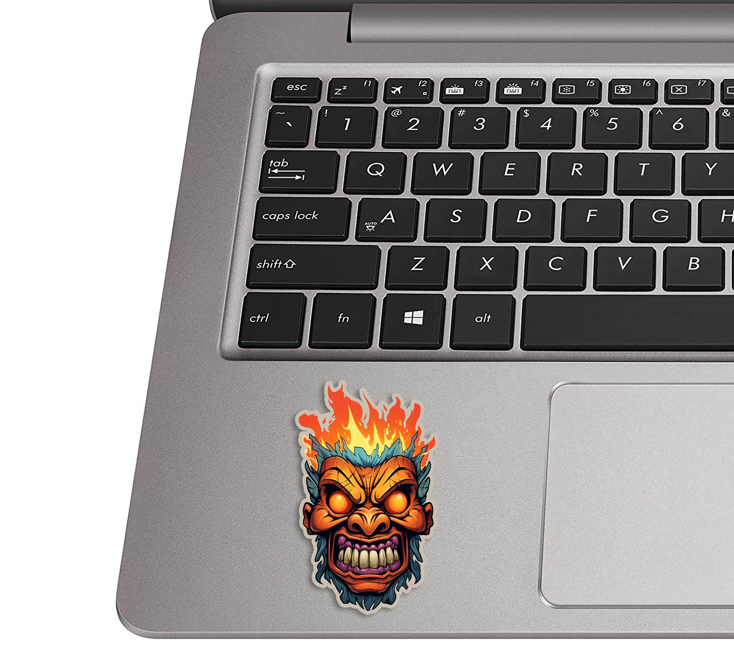 Kaka Tiki Fire Mask Cup Laptop Boat Cooler Car Vehicle Window Bumper Vinyl Decal Graphic Sticker