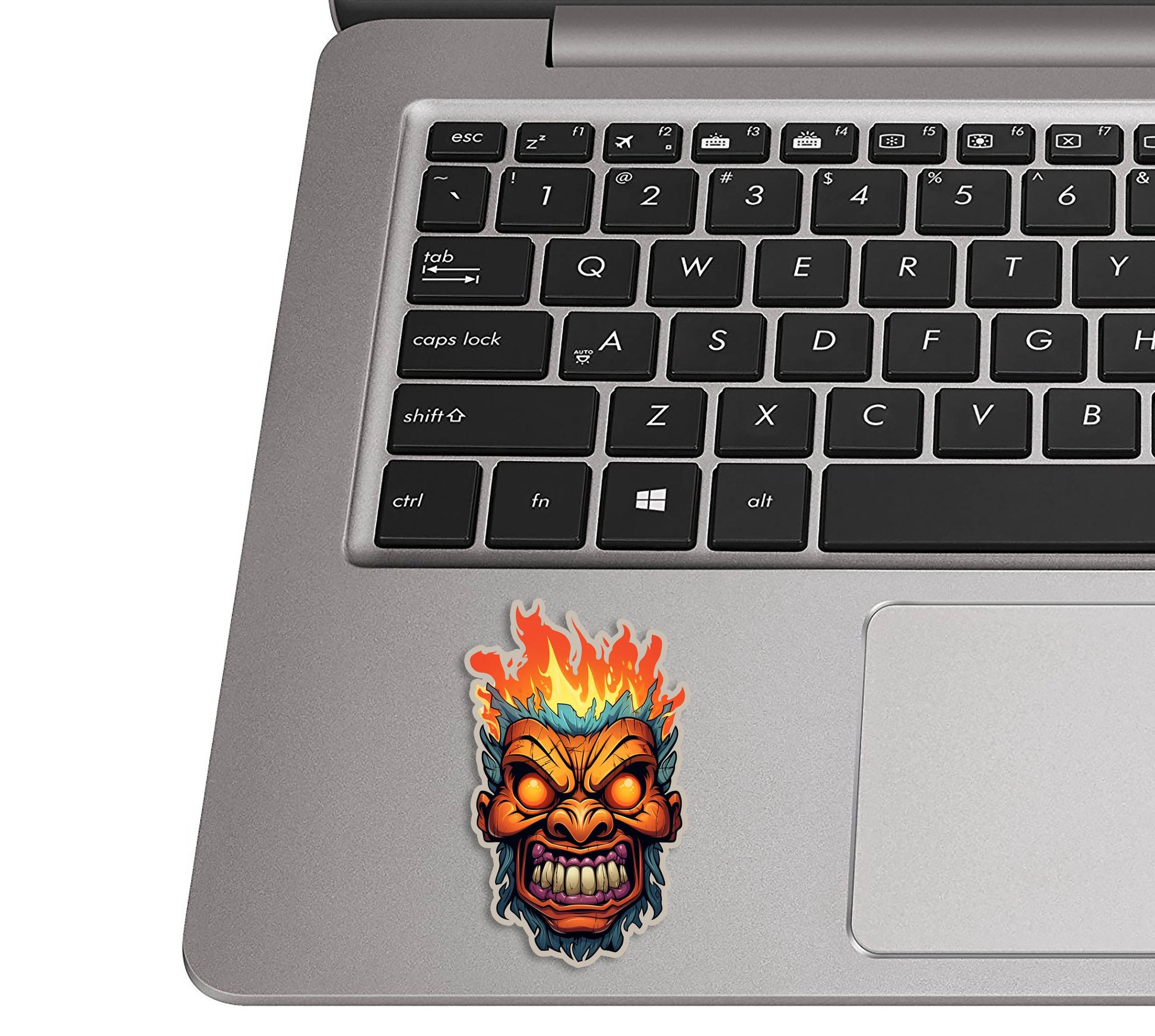 Kaka Tiki Fire Mask Cup Laptop Boat Cooler Car Vehicle Window Bumper Vinyl Decal Graphic Sticker