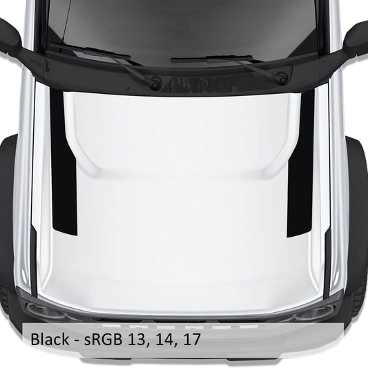 Side Hood Stripe Graphic Kit Fits Ford Bronco 2021-2023