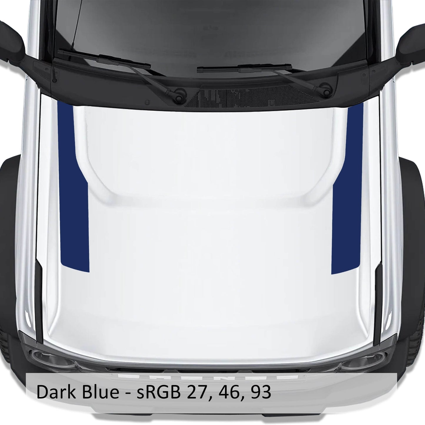 Side Hood Stripe Graphic Kit Fits Ford Bronco 2021-2023