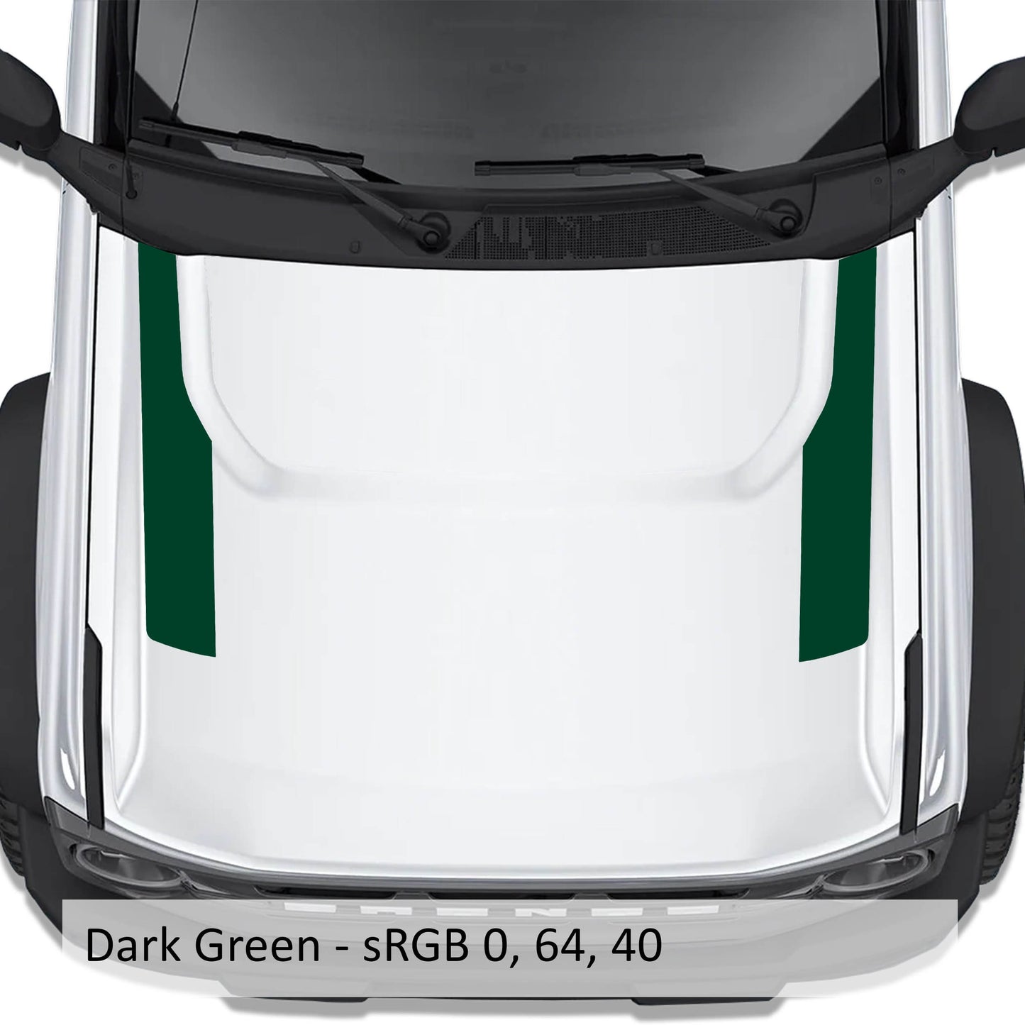 Side Hood Stripe Graphic Kit Fits Ford Bronco 2021-2023