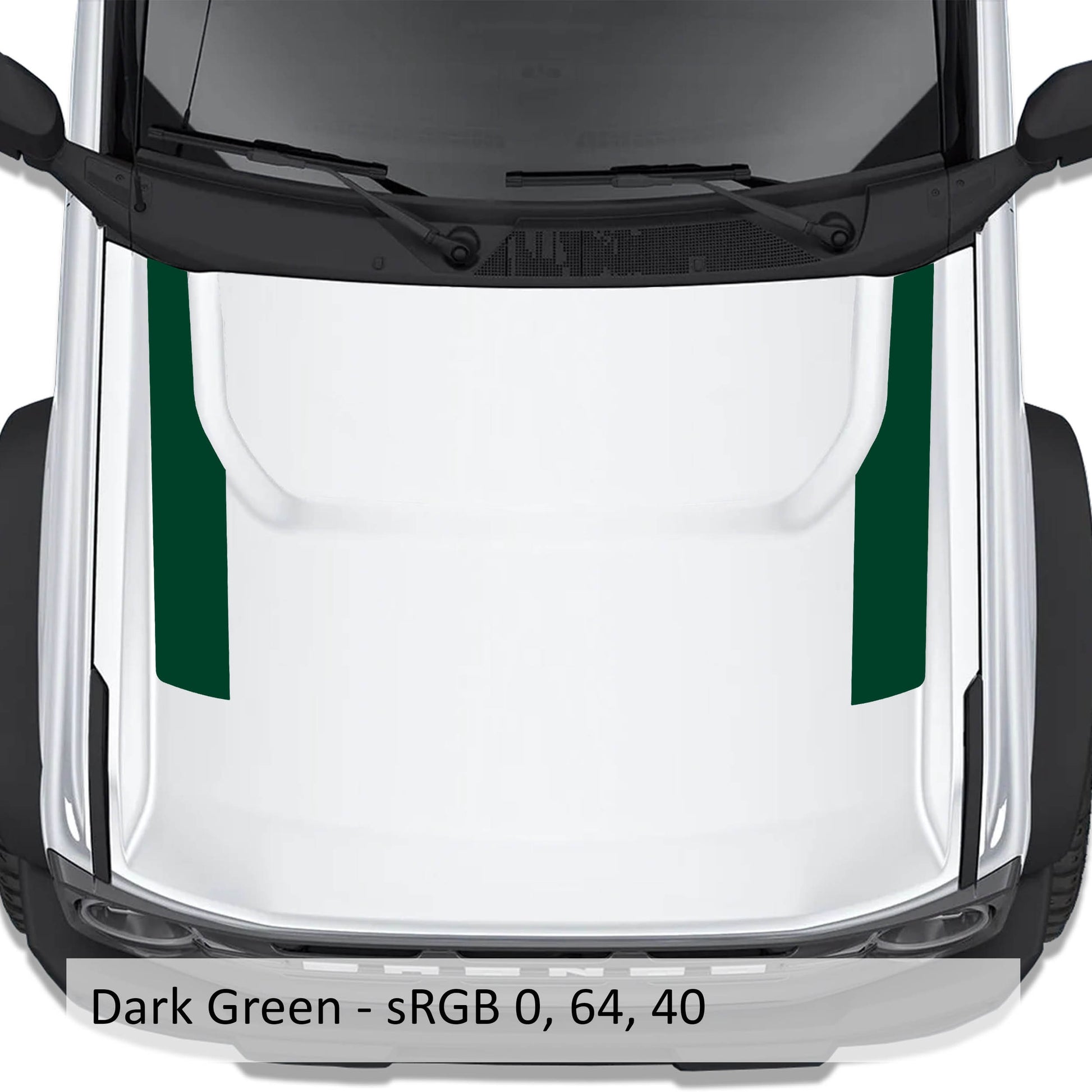 Side Hood Stripe Graphic Kit Fits Ford Bronco 2021-2023