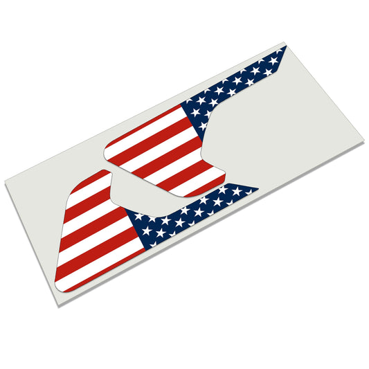 American Flag Fender Vent Vinyl Decal - Fits Jeep Wrangler JL/Jeep Gladiator JT 2018+