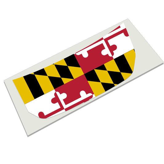Maryland State Flag Hood Graphic Design Decal Fits Ford Bronco 2021+