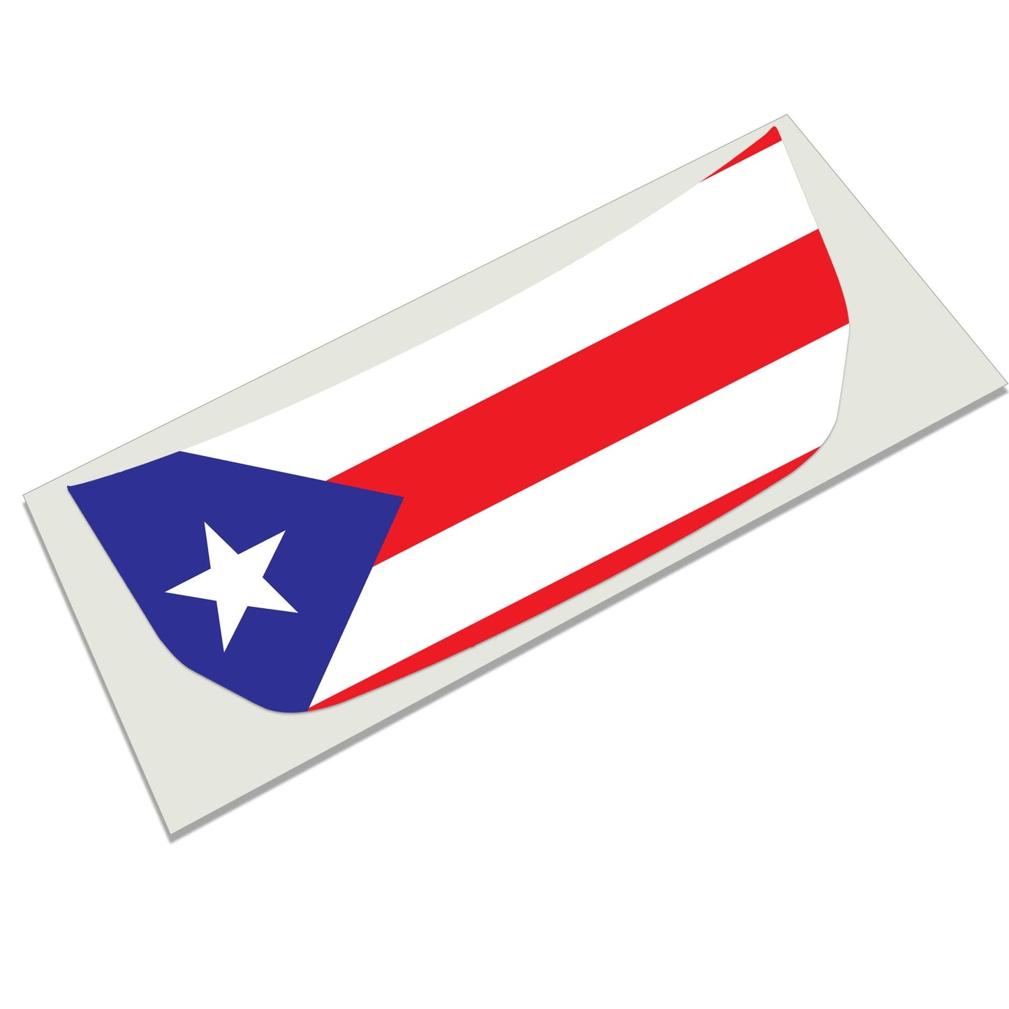 Puerto Rico State Flag Hood Graphic Design Decal Fits Ford Bronco 2021+