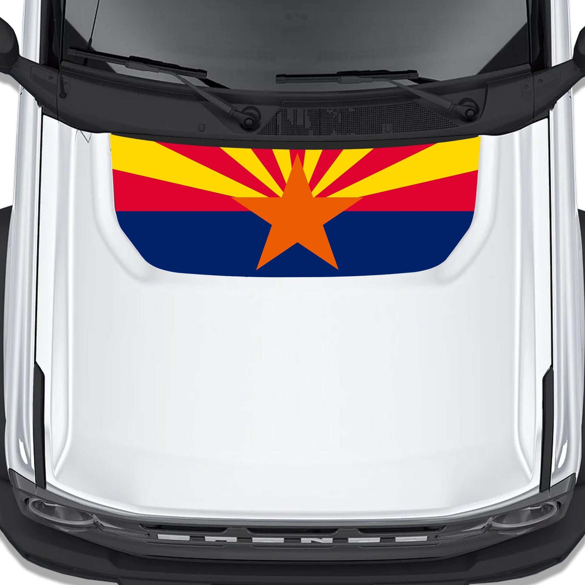 Arizona State Flag Hood Graphic Design Decal Fits Ford Bronco 2021+