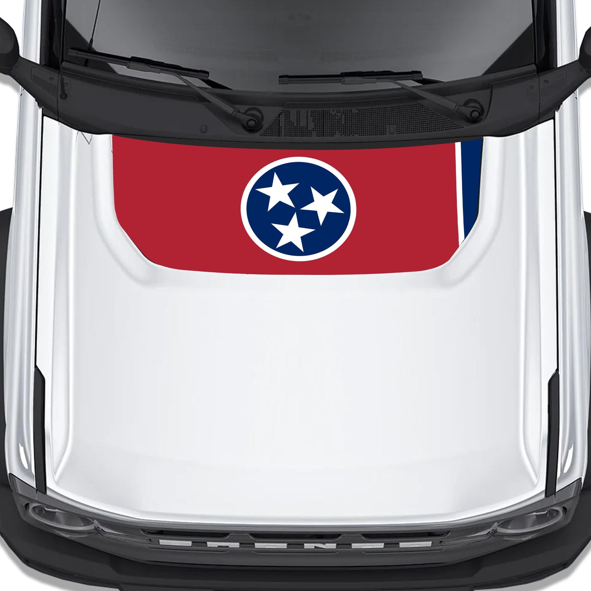 Tennessee State Flag Hood Graphic Design Decal Fits Ford Bronco 2021+