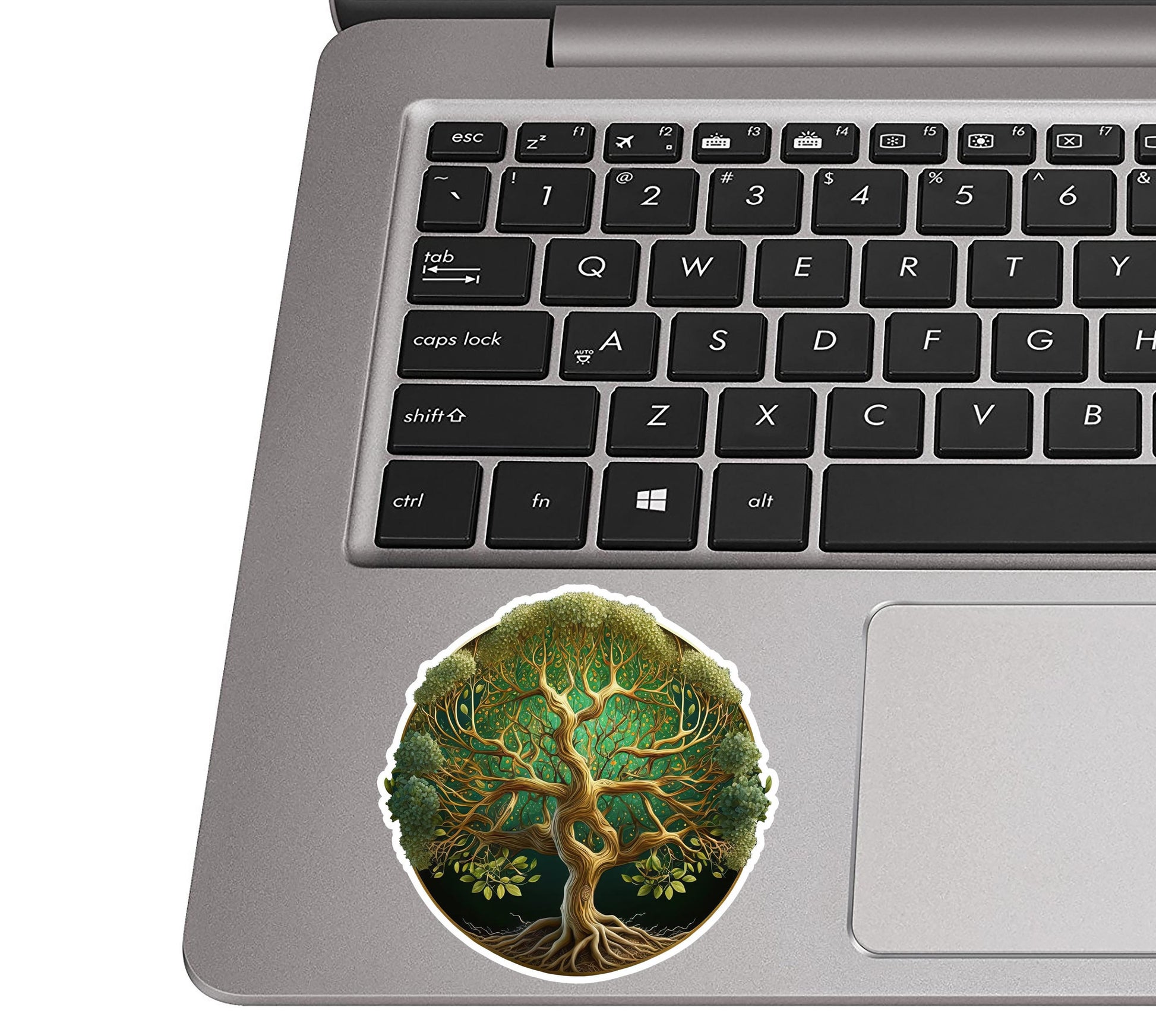 Yggdrasil Tree of Life Vinyl Sticker | Celtic Knot Design for Laptop, Car, Water Bottle, Suitcase, Luggage Tag | Norse Mythology Gift
