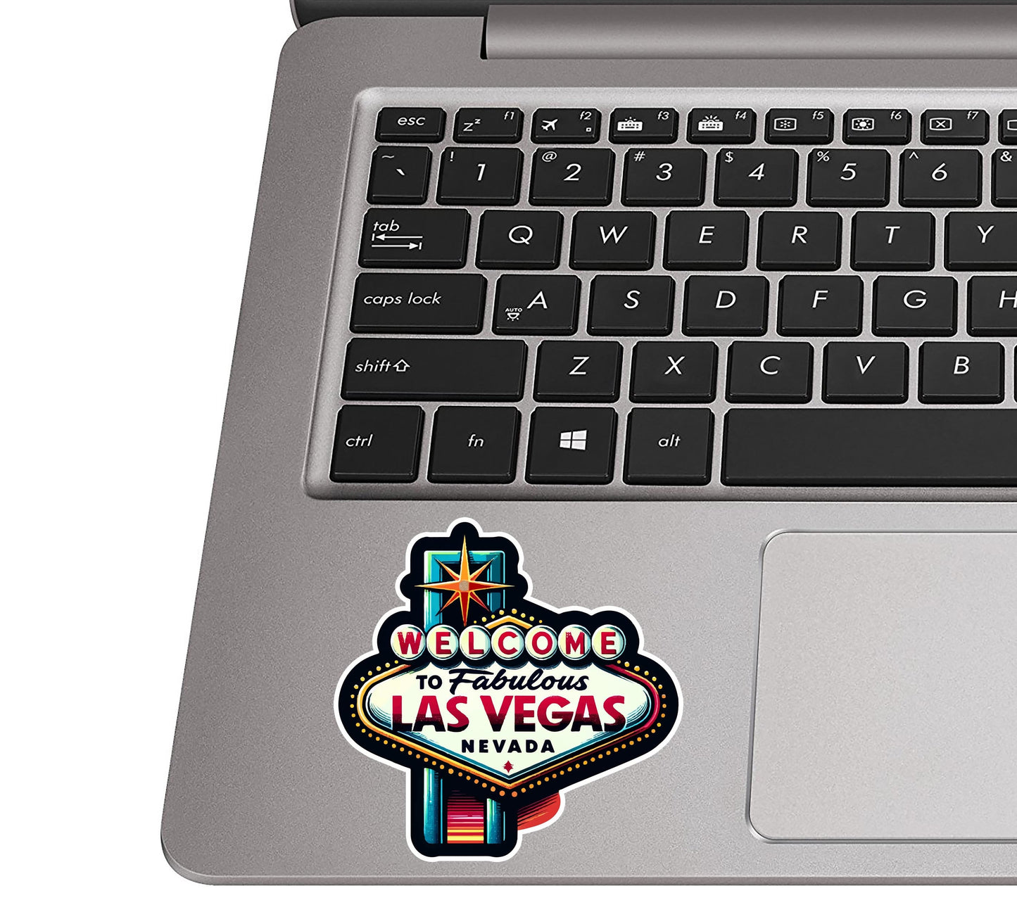 Welcome to Las Vegas Sticker Retro Vegas Sign Decal Travel Gift Laptop Water Bottle Suitcase Car Luggage Tag Vegas Souvenir Vinyl
