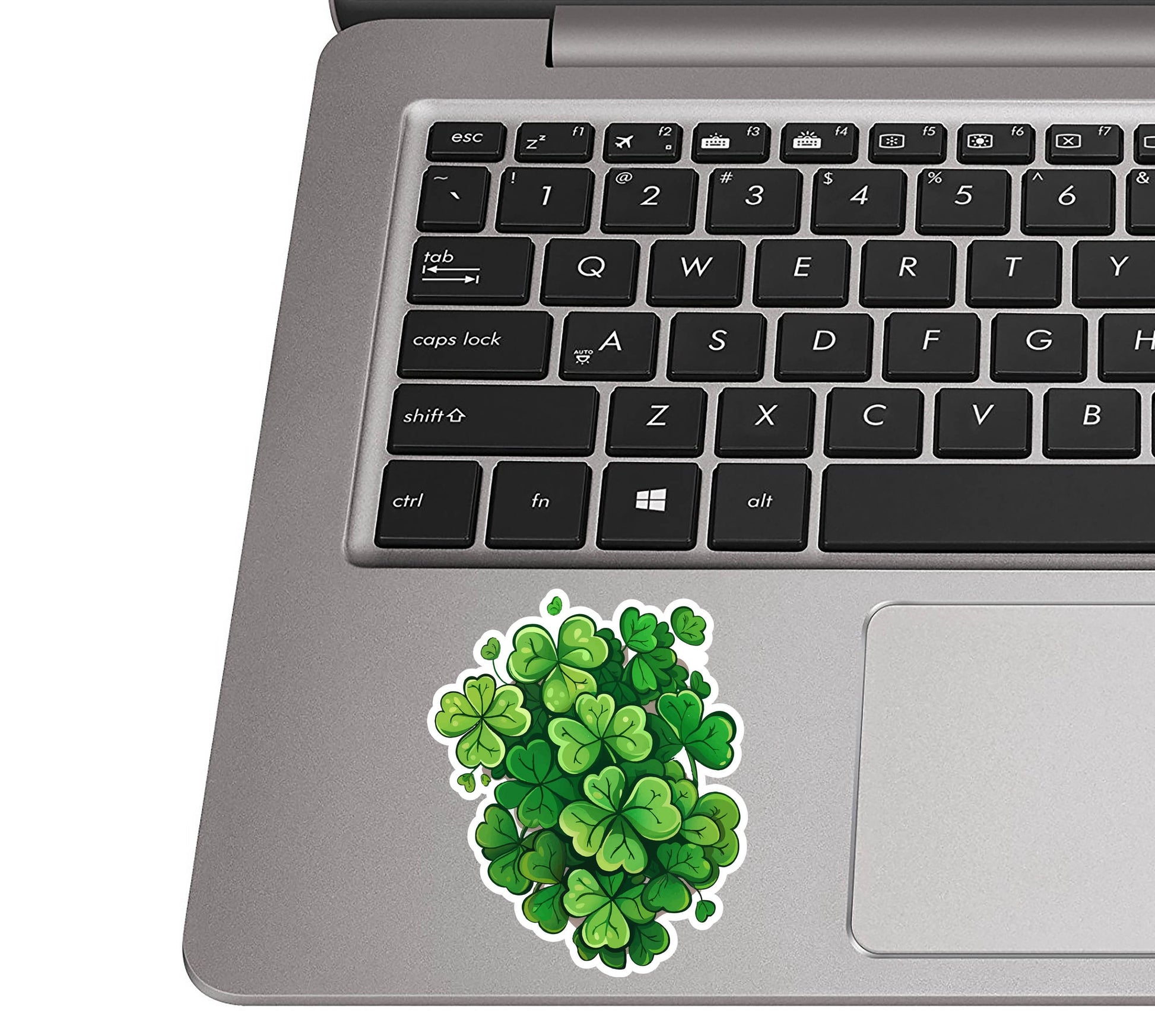 Patch of Irish Pride Sticker Irish Flag Clover Shamrock Decal St Patricks Day Laptop Water Bottle Travel Gift Green Ireland Vinyl
