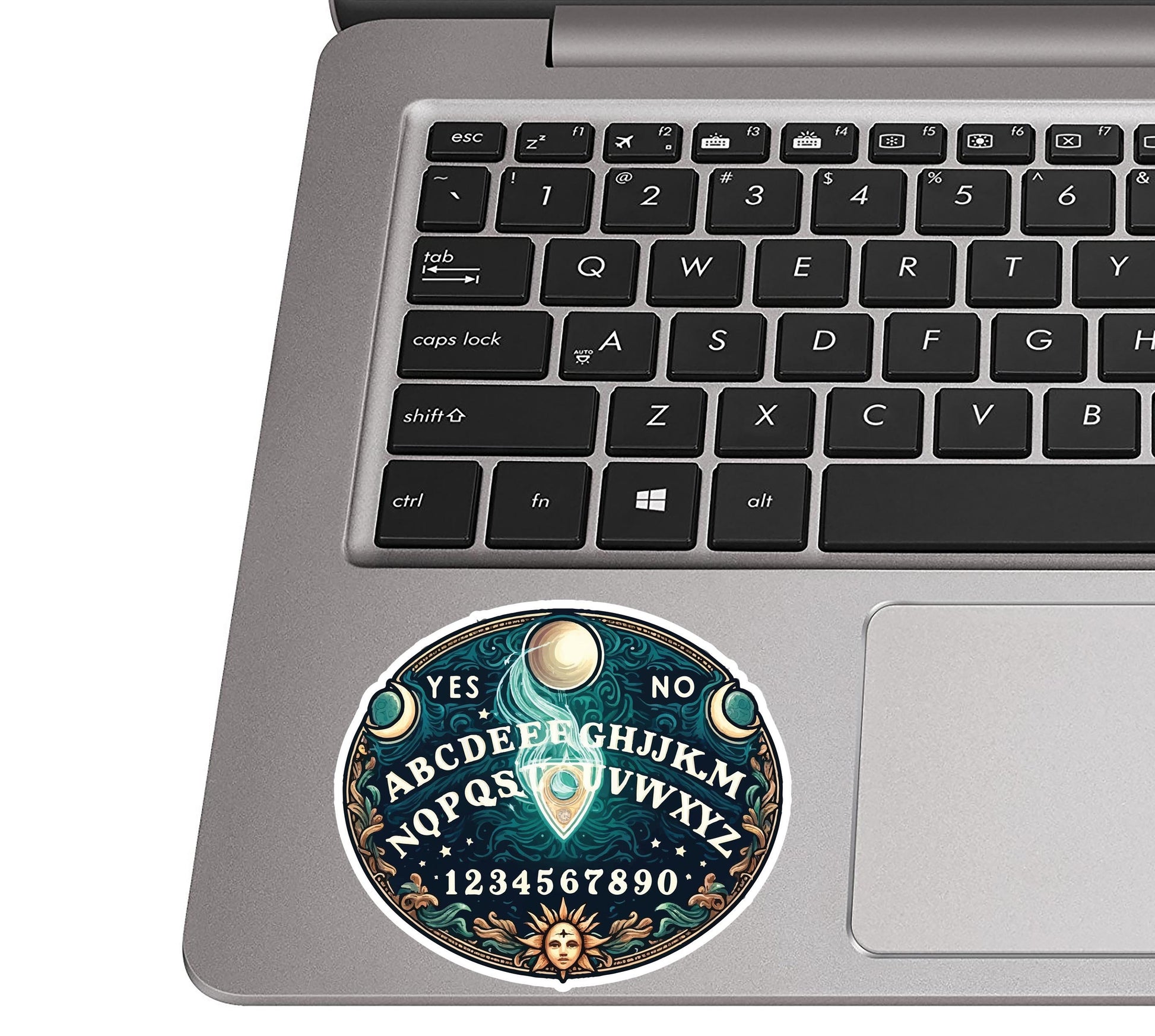 Mystic Oracle Ouija Vinyl Sticker Cup Laptop Boat Cooler Car Vehicle Spirit Board Window Bumper Vinyl Decal Graphic
