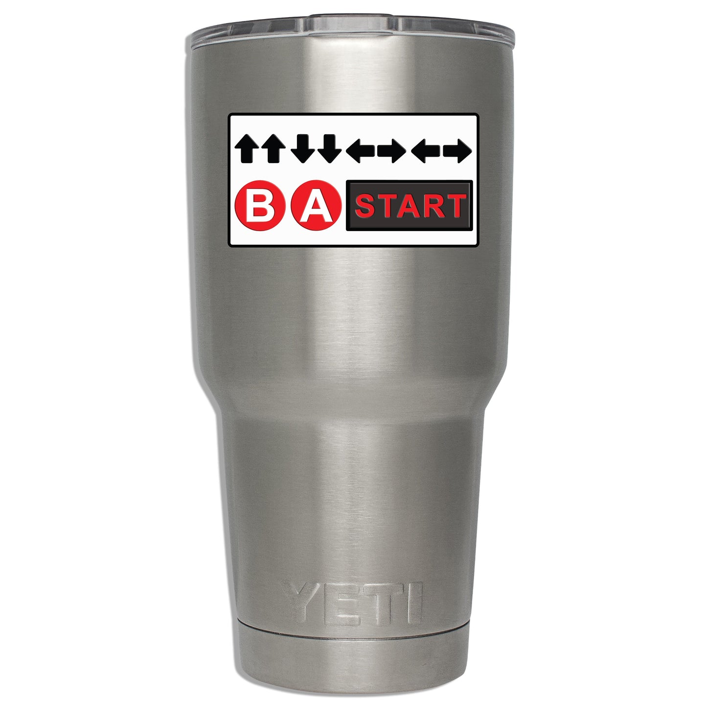 Video Game Extra Life Cheat Code Vinyl Sticker, Retro Video Game Sticker laptop, car or water bottle, luggage tag, travel gift