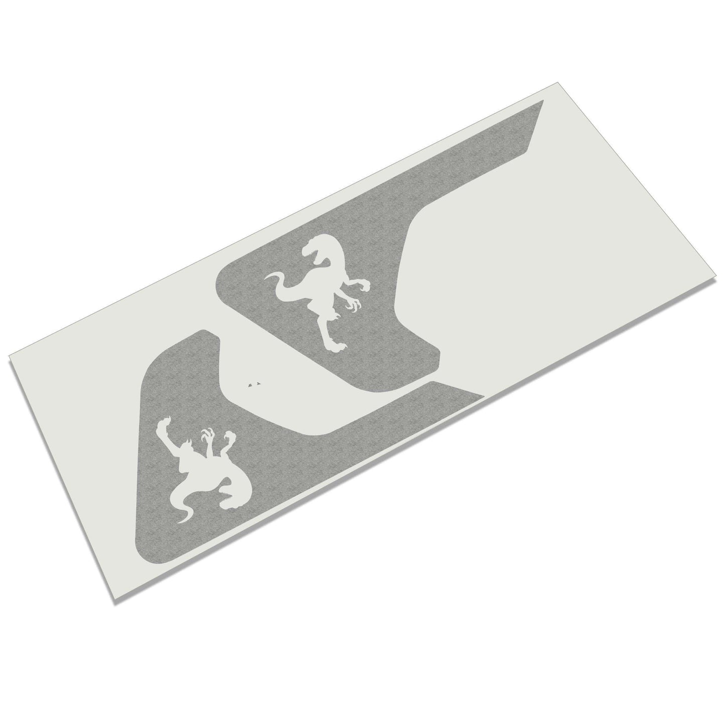 Raptor Dinosaur Fender Vent Vinyl Decal - Fits Jeep Wrangler JL/Jeep Gladiator JT 2018+