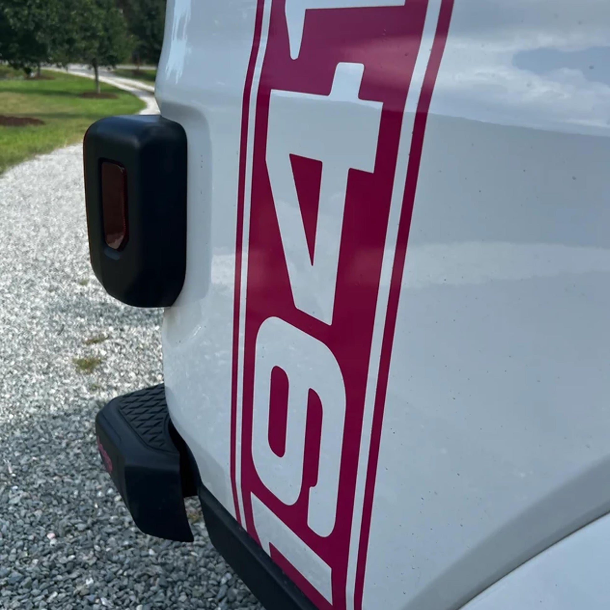 1941 Bedside Graphic Decal Set - Fits 2018 and Newer Model Jeep Gladiator JT