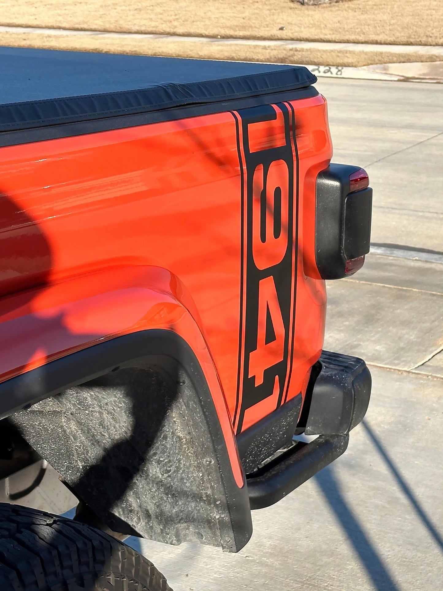 1941 Bedside Vinyl Graphic for Jeep Gladiator