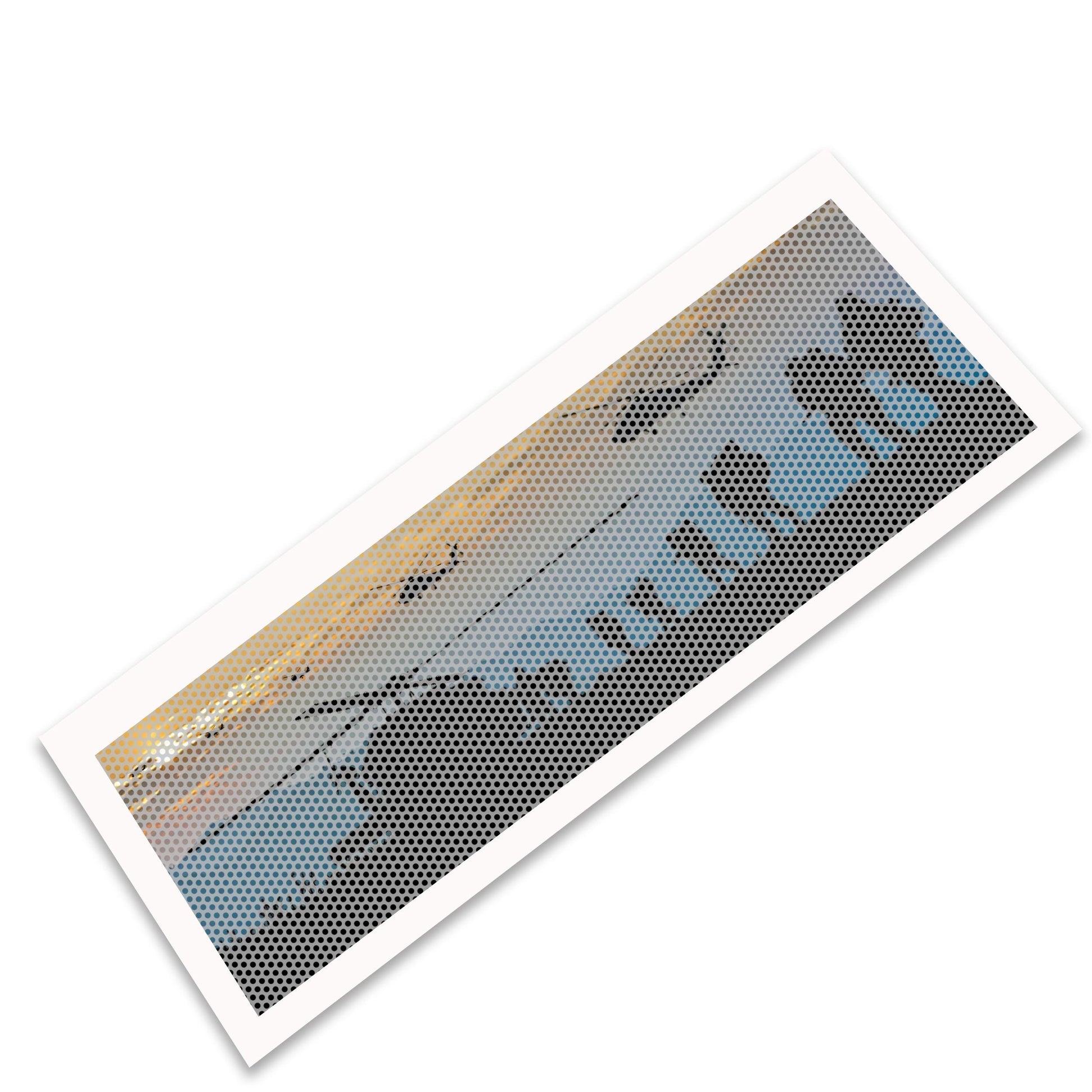 Black Hawk Tactical Evac Perforated Rear Window Decal – Fits Jeep Gladiator 2020–Current