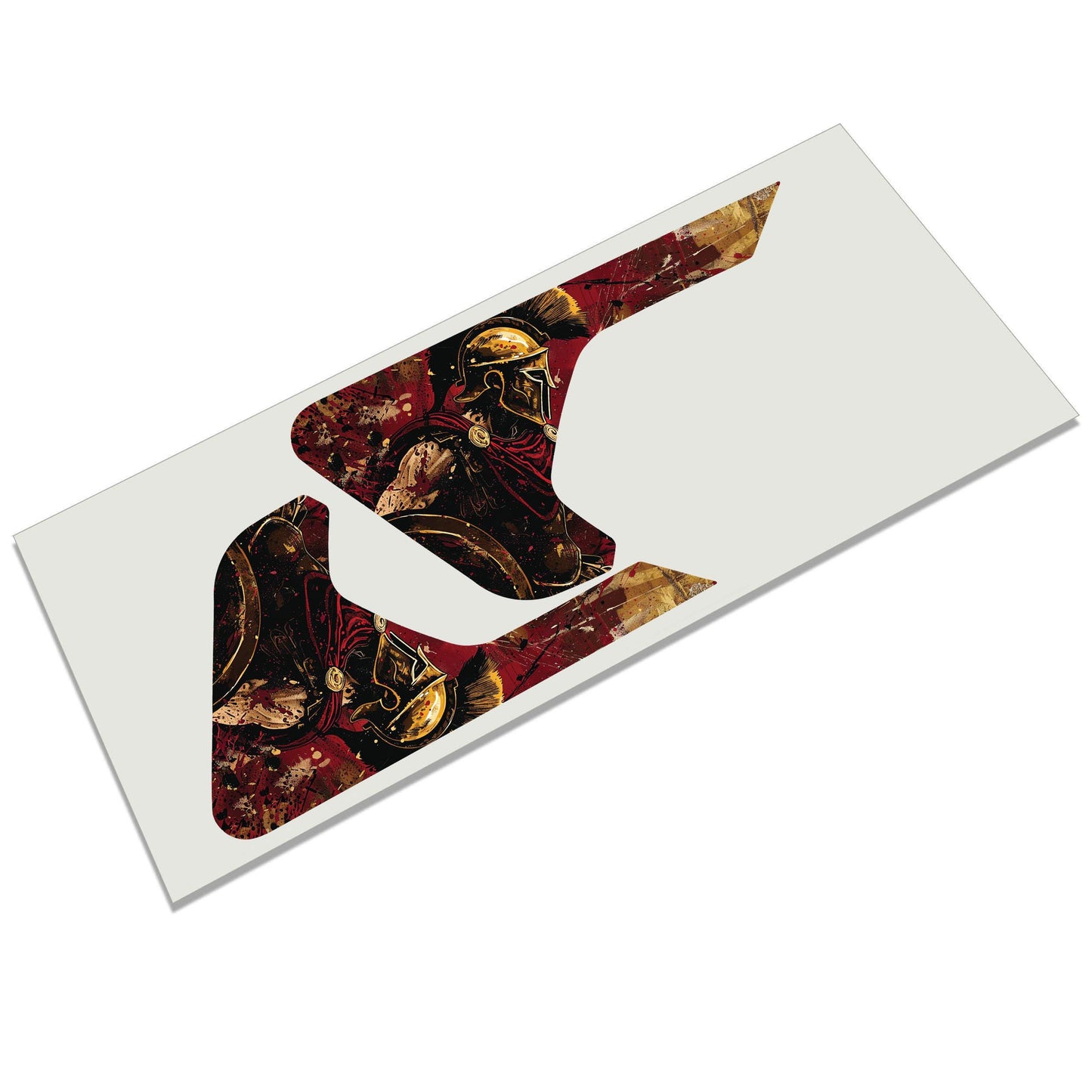 Spartan Warrior Vinyl Fender Decal Set - Fits Jeep Wrangler JL/Jeep Gladiator JT 2018+