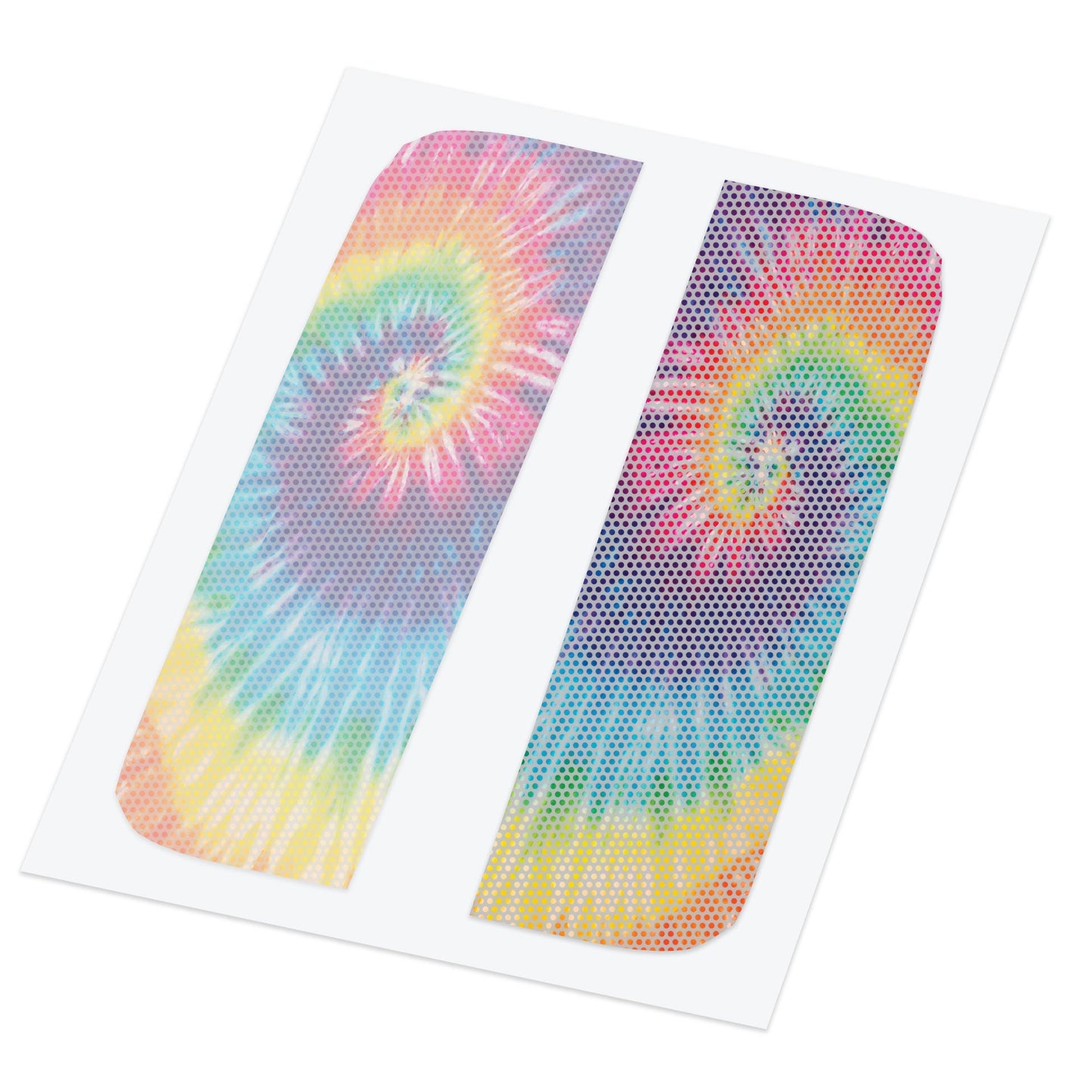 Tye Die Side Printed See Through Window Vinyl Decal Set for Jeep Wrangler JLU and Gladiator JT 2018