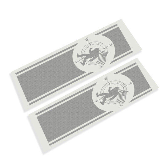 Bigfoot Compass Bedside Graphic Decal Design for Jeep Gladiator JT 2018 and Newer Durable Off-Road Style