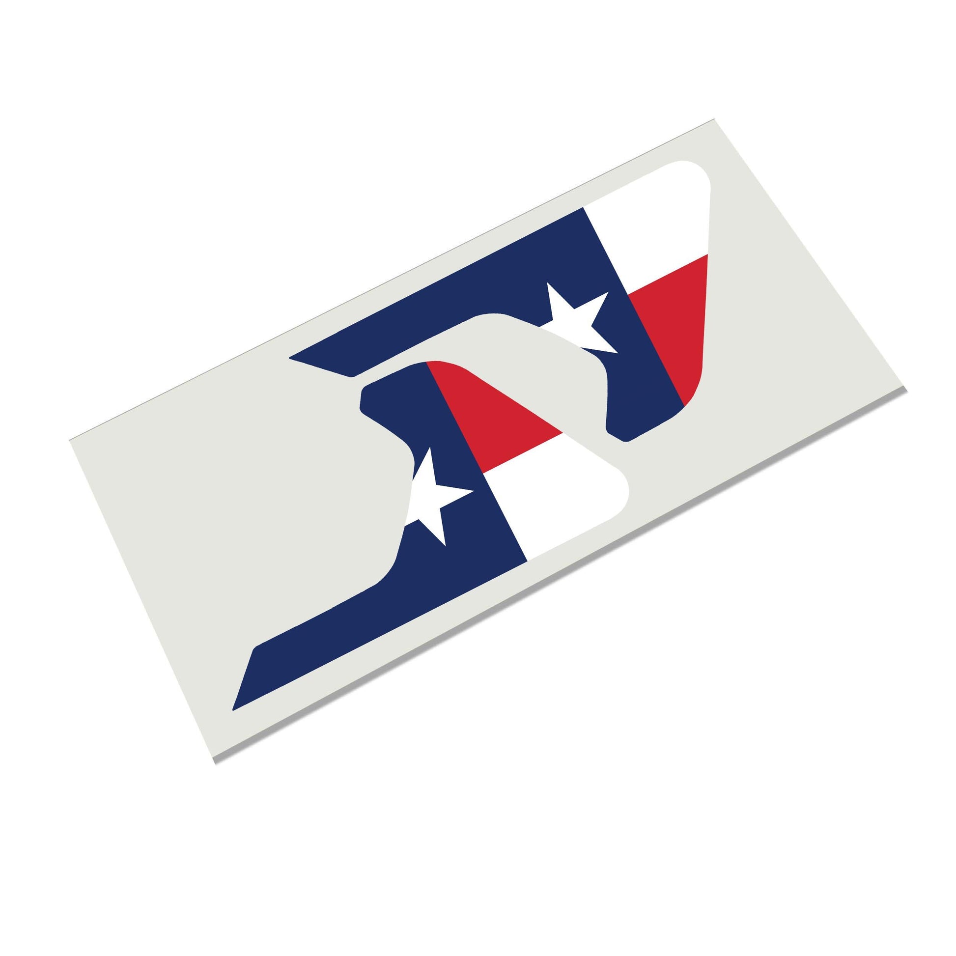Texas Lone Star State Flag 2pc Vinyl Fender Decal Set - Fits Jeep Wrangler JL/Jeep Gladiator JT 2018+