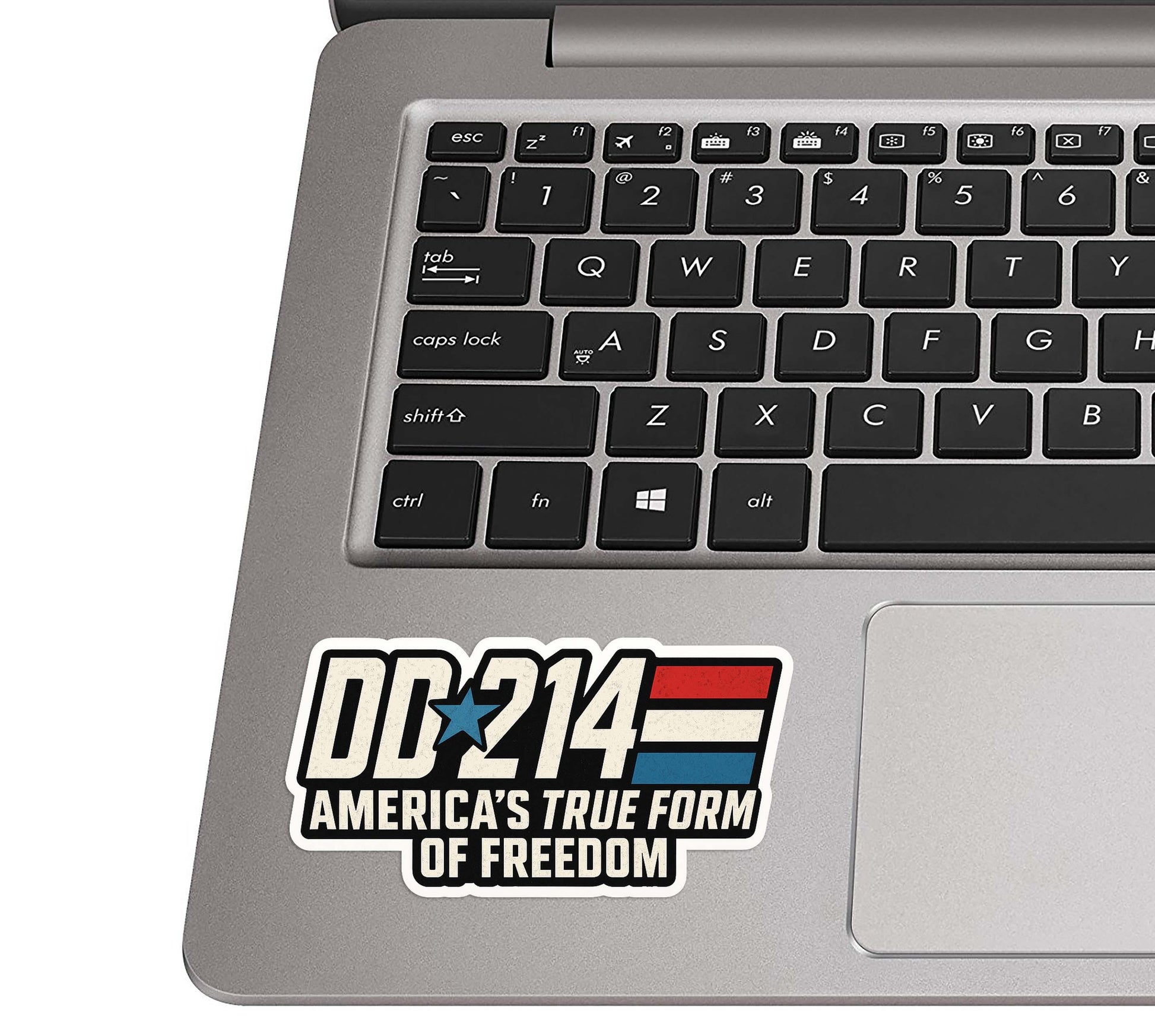 DD214 America’s True Form of Freedom Vinyl Sticker for Car SUV Laptop Cooler Toolbox Waterproof Patriotic Military Veteran Gift