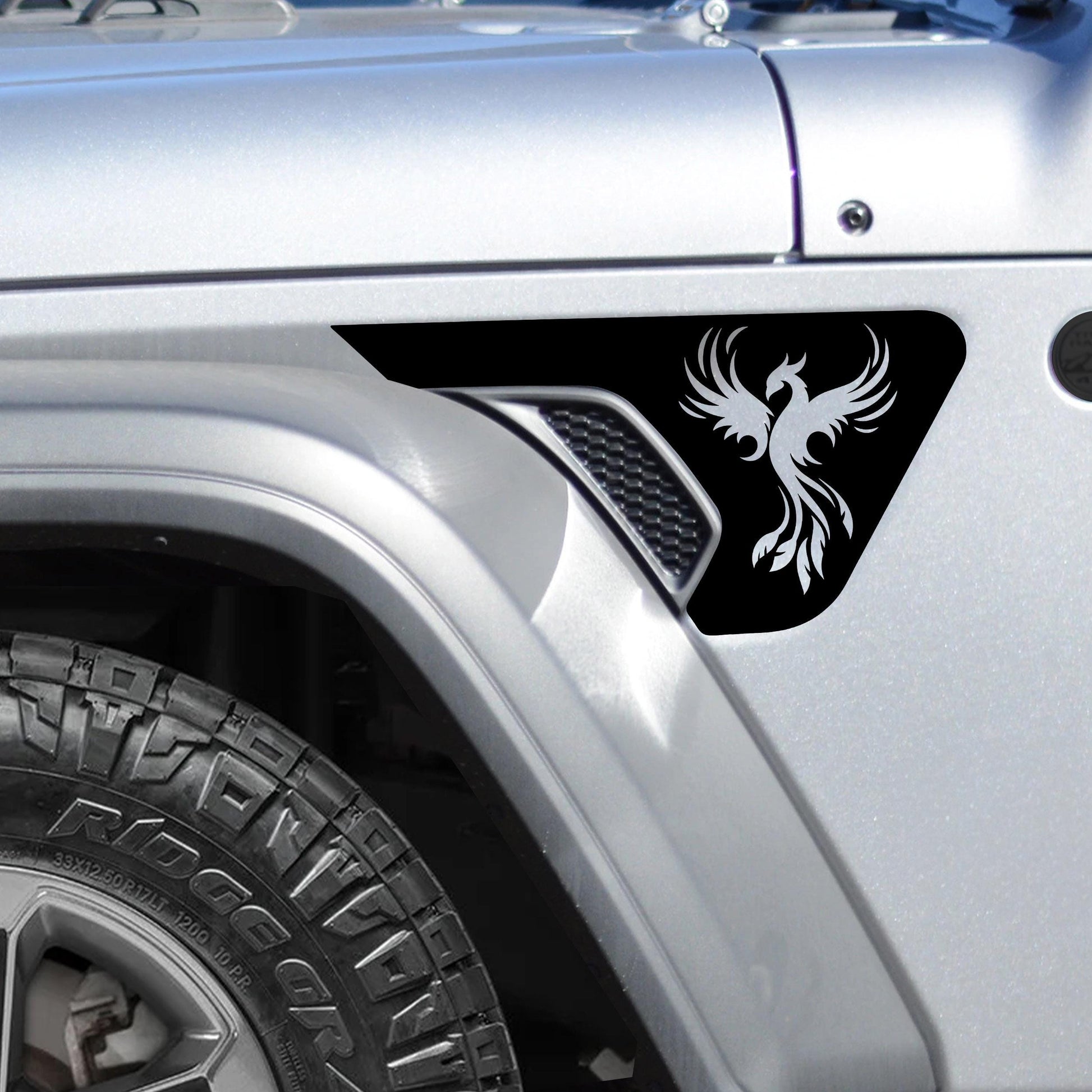 Phoenix Fender Vent Vinyl Decal - Fits Jeep Wrangler JL/Jeep Gladiator JT 2018+