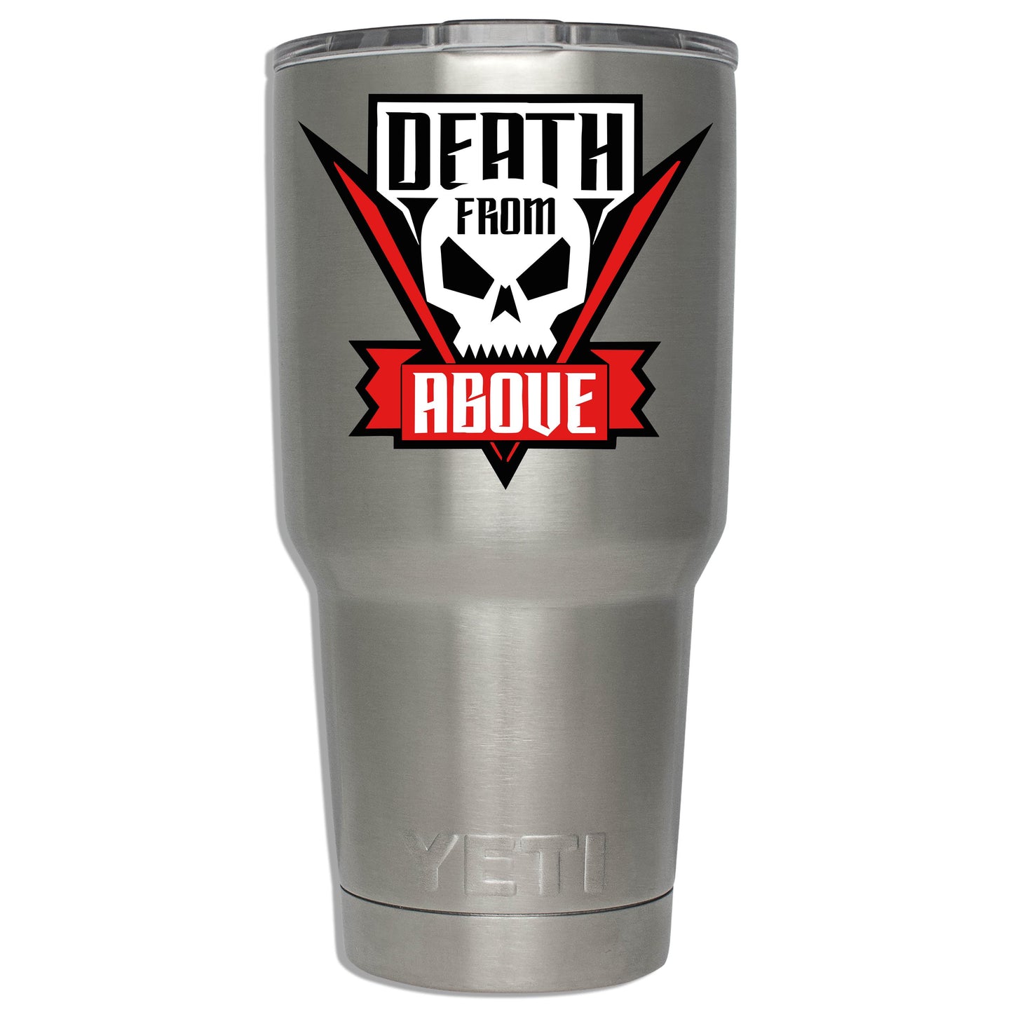 Death From Above Sticker Retro Movie Vinyl Sticker Waterproof Decal for Car Truck Laptop Toolbox Offroad Gift