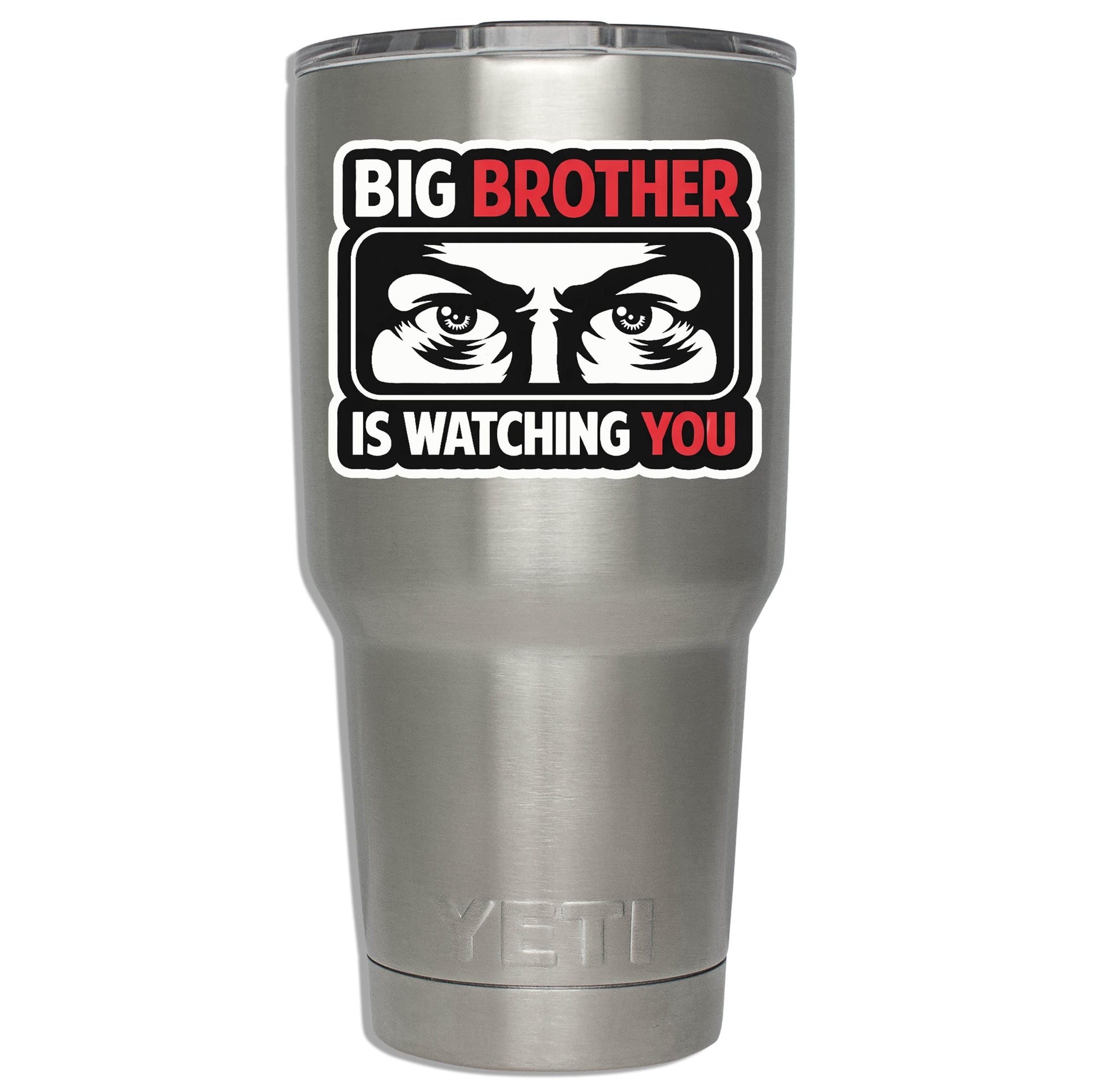 Big Brother is Watching You Vinyl Decal Funny Political Sticker Dystopian Bumper Decal Free Speech Anti Tyranny Orwellian Gift