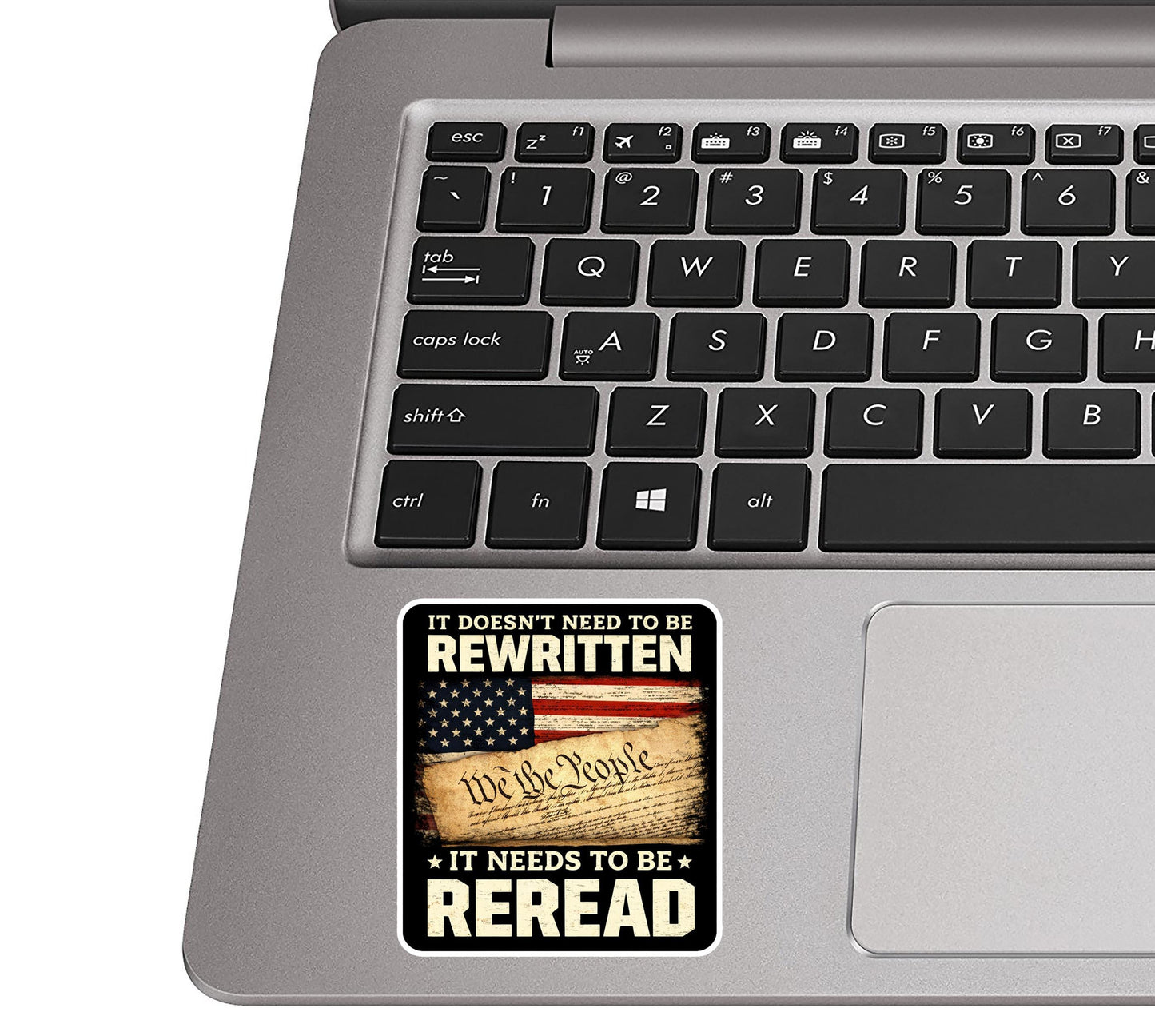 Reread the Constitution, We The People Vinyl Sticker