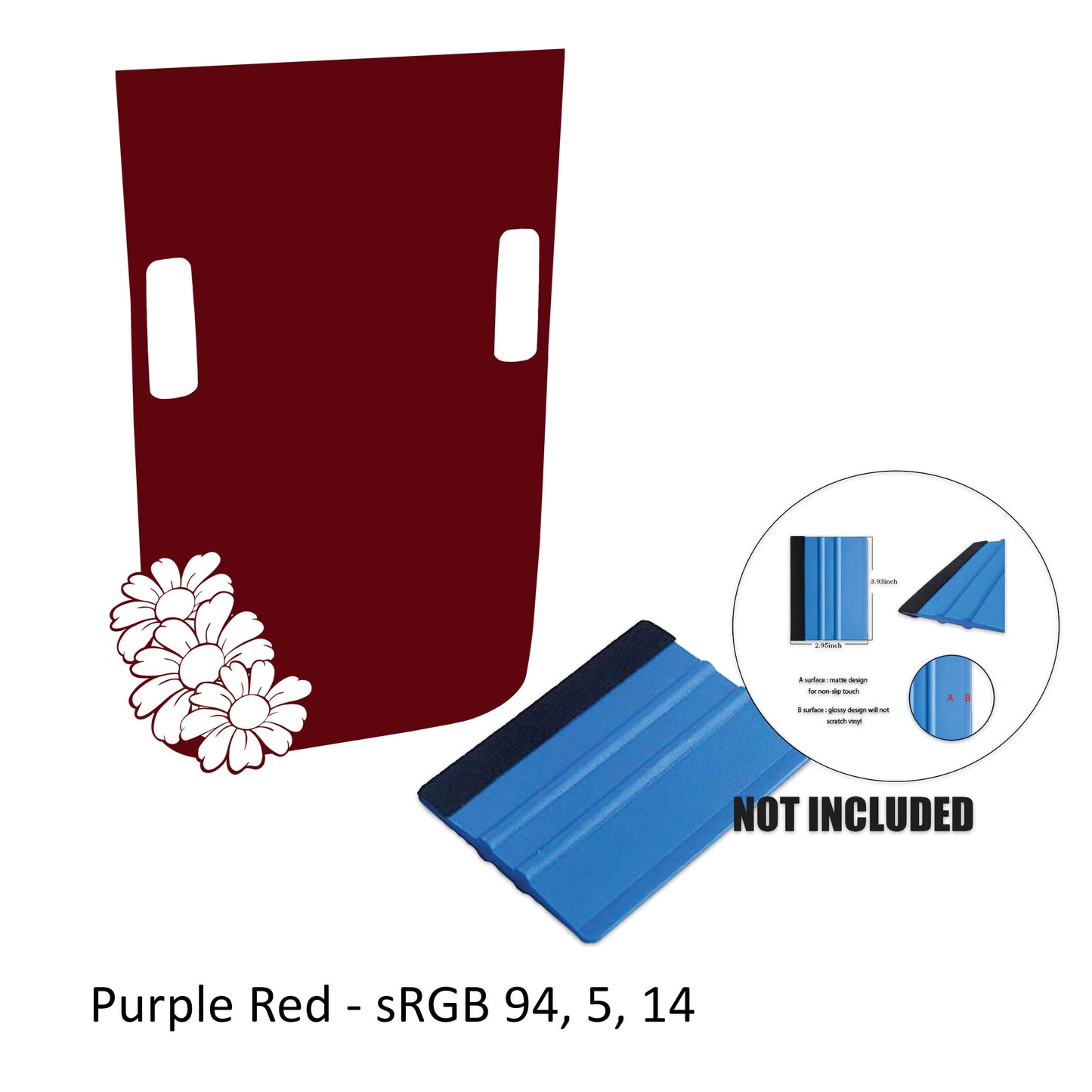 Daisy Flower Power-Dome Blackout Vinyl Hood Decal - Fits 2018+ Jeep Wrangler JL/Jeep Gladiator JT Rubicon Models