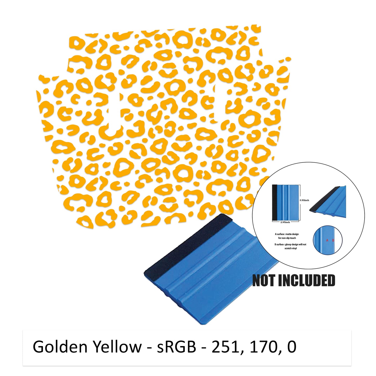 Leopard Print Blackout Hood Vinyl Decal Graphic  - Fits for 2018+ JL/JT Sport/Sahara/Overland/Willys Hoods