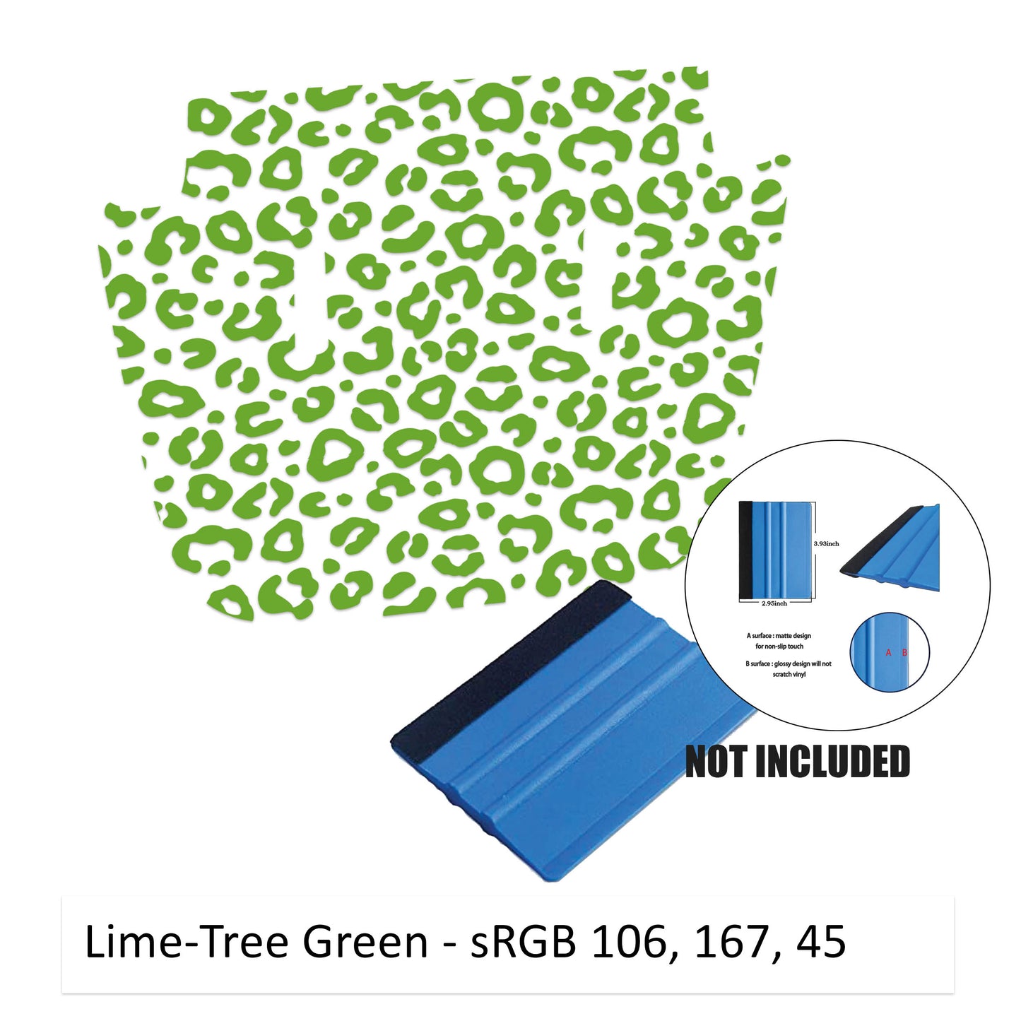 Leopard Print Blackout Hood Vinyl Decal Graphic  - Fits for 2018+ JL/JT Sport/Sahara/Overland/Willys Hoods