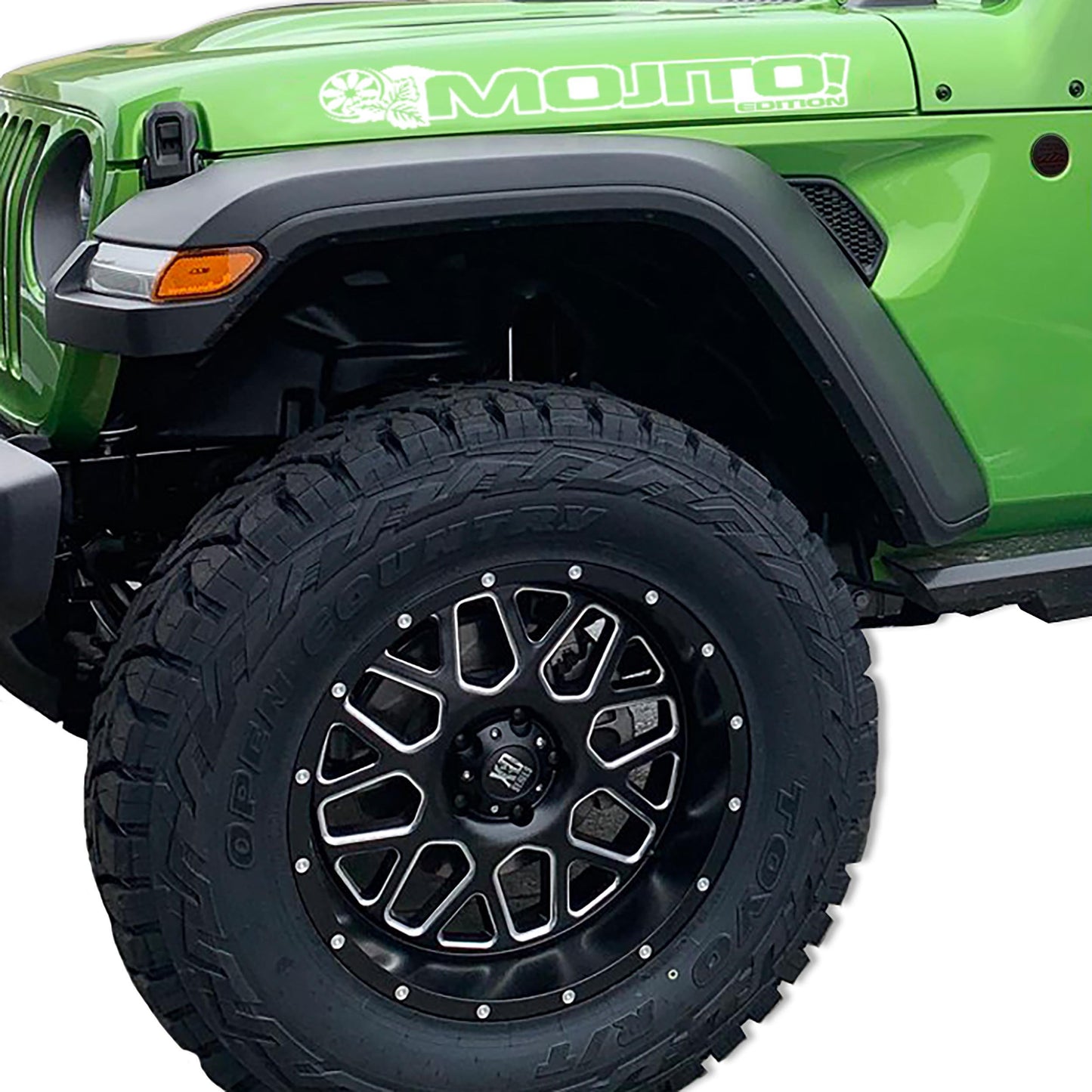 Mojito Edition Hood Decal Set (Pair)