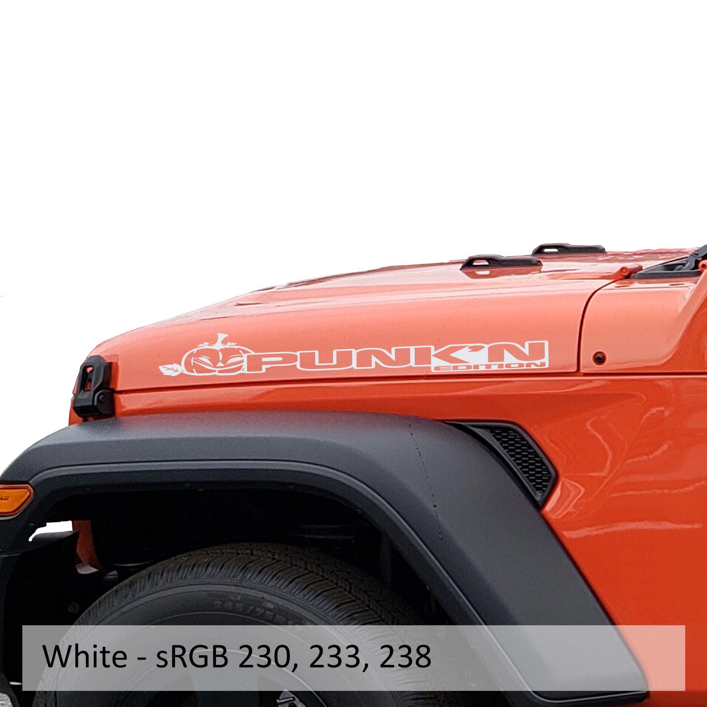 Punk'N Edition Hood Decal Set (Pair)