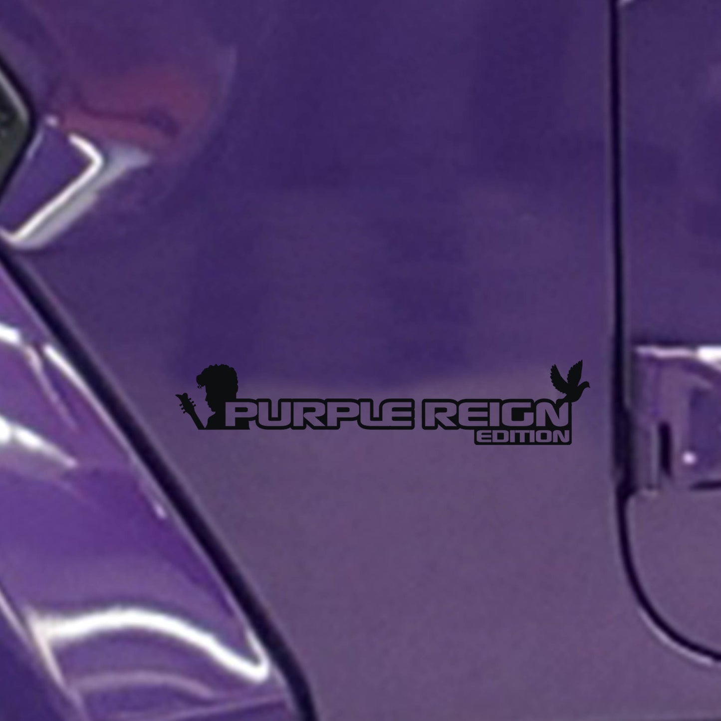 Purple Reign Edition Decal (Pair) - Fender Decals For Wrangler/Gladiator JL/JT