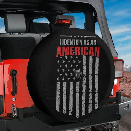 I Identify As American Spare Tire Cover With Backup Camera Hole Option