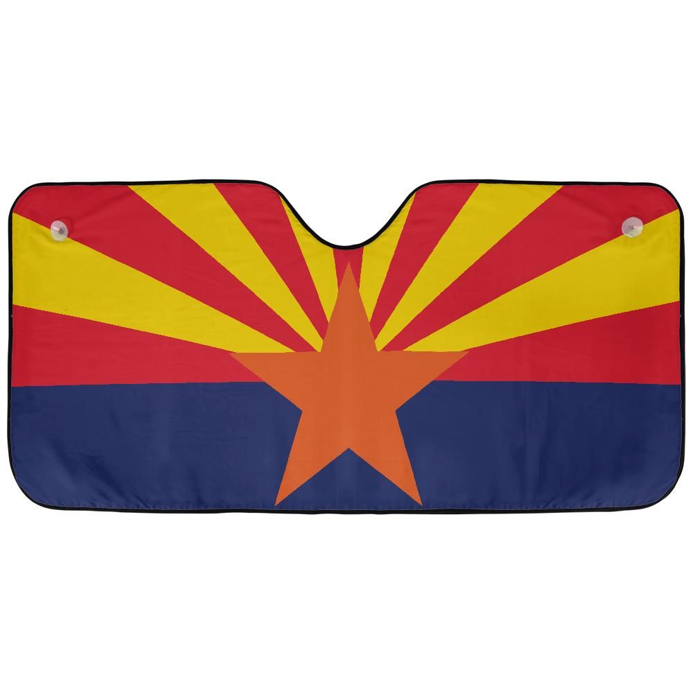 Arizona State Flag Car Windshield Cover Sun Shade