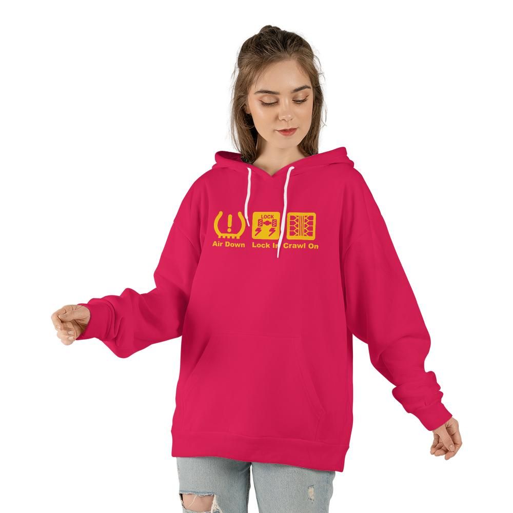 Air Down Lock In Crawl Hoodie | Off-Road Adventure Sweatshirt
